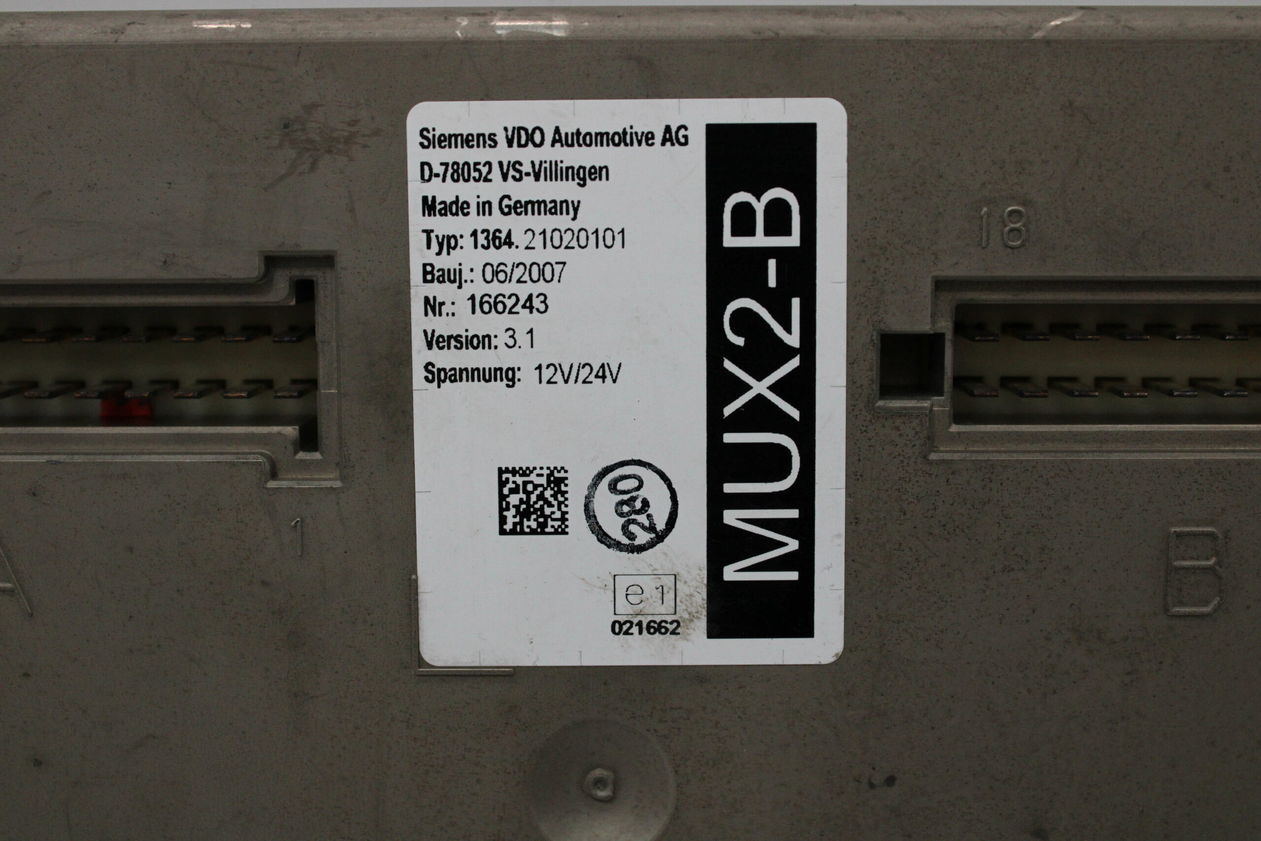 Módulo electrónico MAN 136421020101 1364 21020101 D78052VS D 78052 VS - foto 2