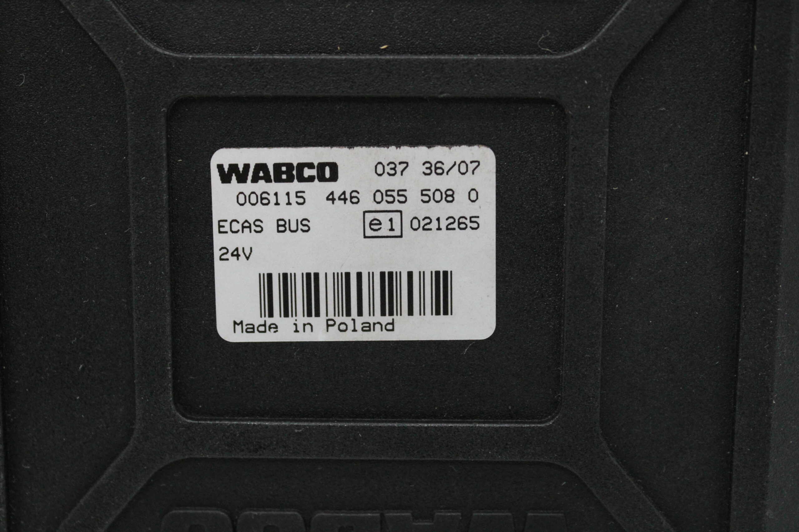Módulo electrónico Wabco Ecas Bus E1 021265 4460555080 446 055 508 0 - foto 2