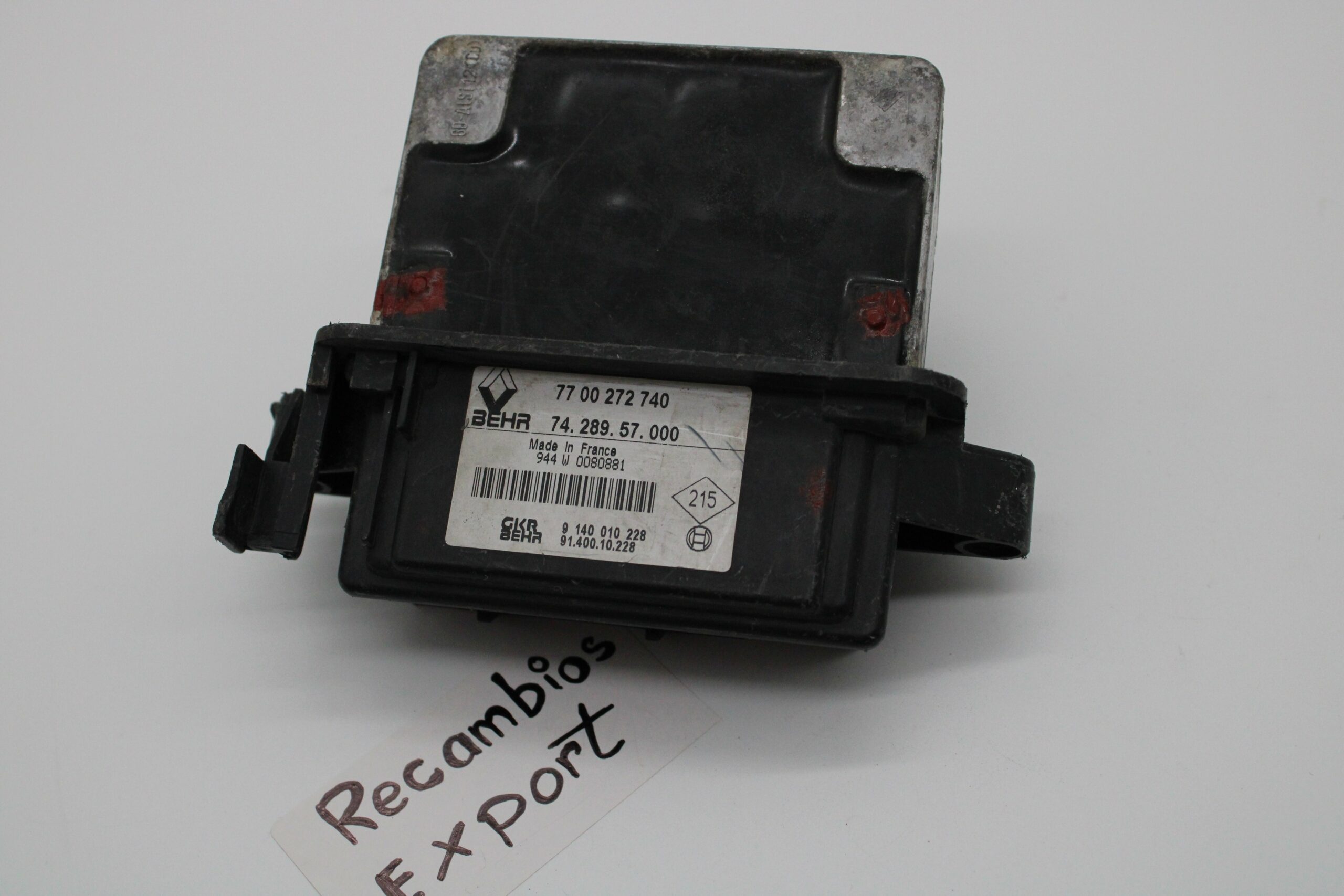 Resistencia de Calefacción Renault Clio 7700272740 77 00 272 740 7428957000 74 289 57 000 9140010228 9 140 010 228 9140010228 91 400 10 228 - foto 3