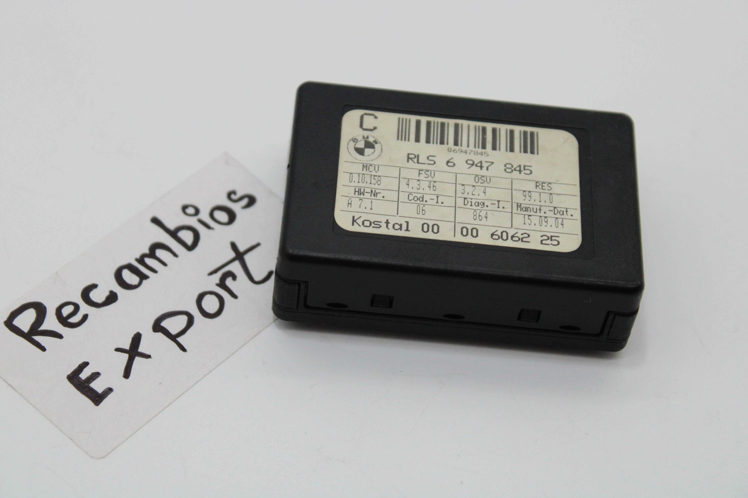 Sensor de Lluvia BMW Serie 6 6947845 6 947 845 0000606225 00 00 6062 25 - foto 1