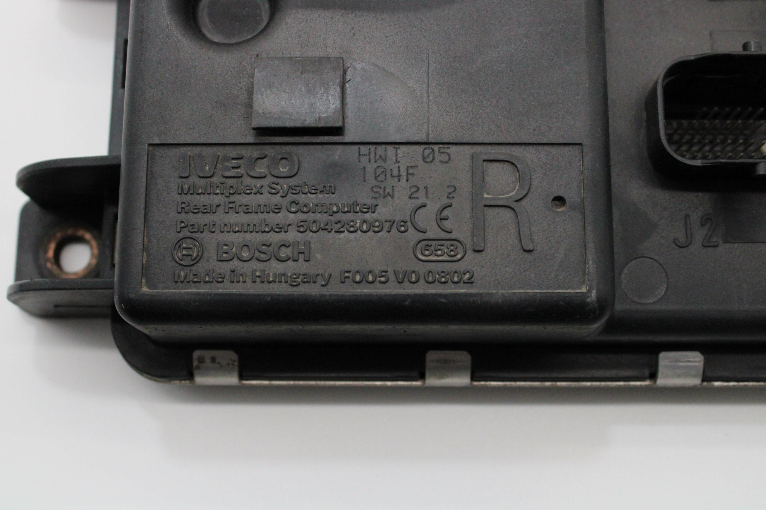 Unidad de Control para Iveco Stralis 504280976 BOSCH F005V00802 F005 V0 0802 - foto 2