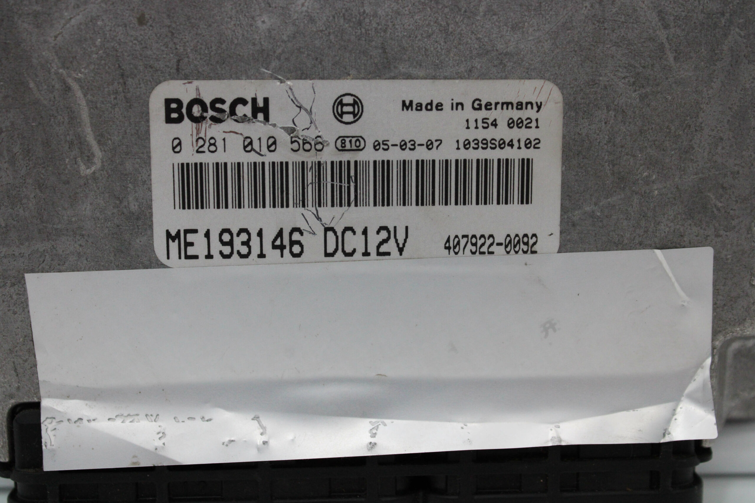 Centralita del motor ECU Mitsubishi Canter 0281010566 0 281 010 566 ME193146 4079220092 407922 0092 - foto 2
