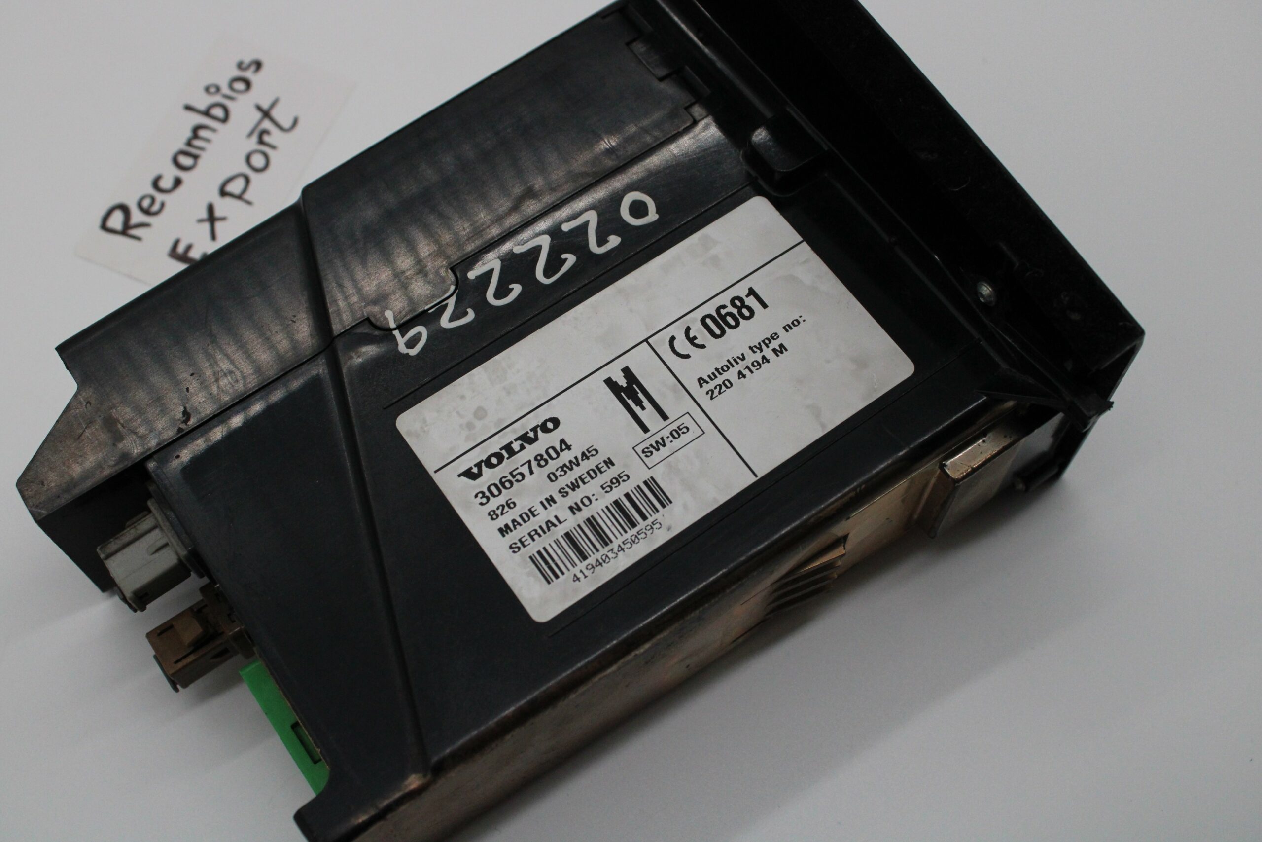 Unidad de control de teléfono Volvo V70 30657804M 30657804 M 2204194M 220 4194 M - foto 2