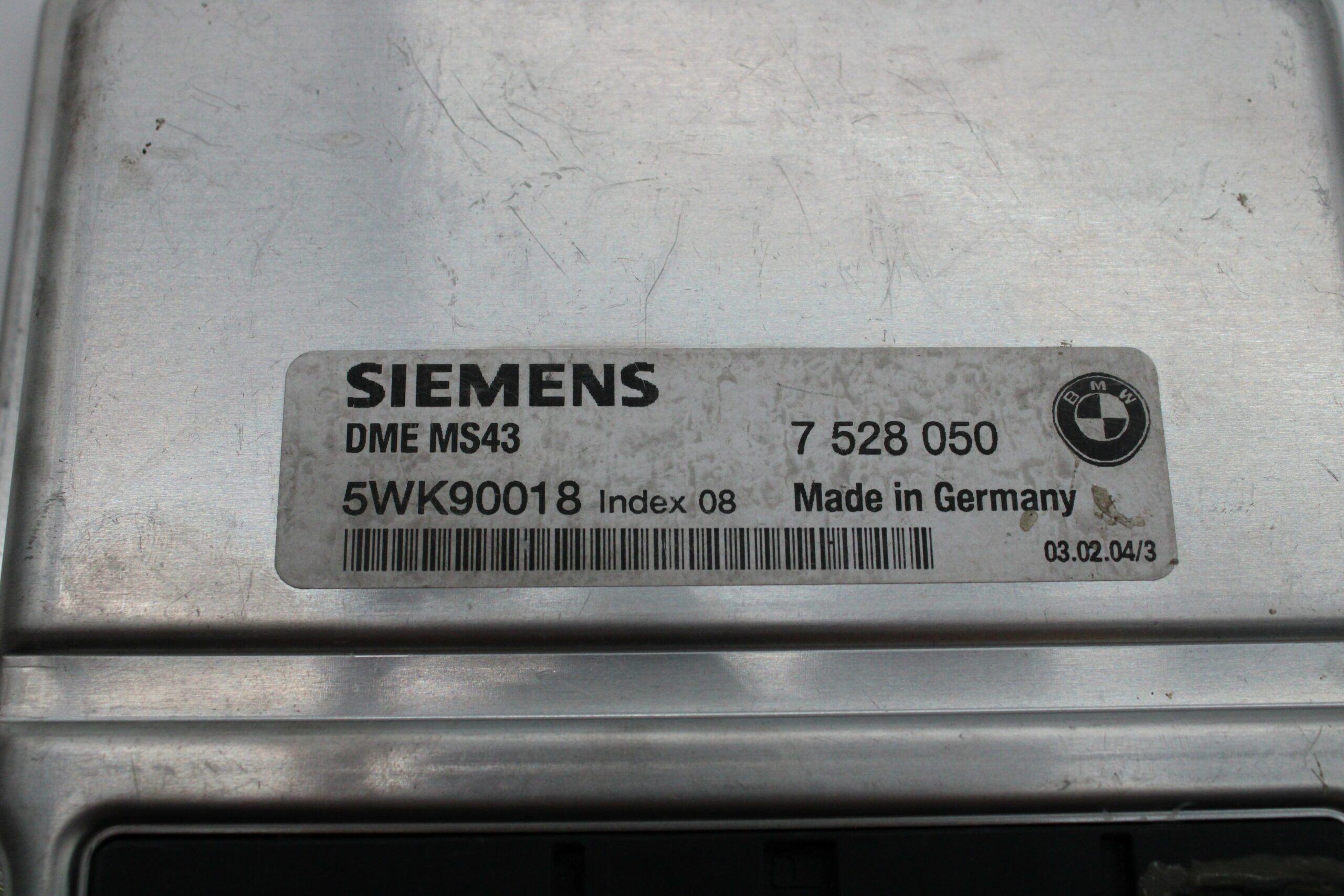 Unidad de control del motor ECU BMW E46 7509942 7 528 050 5WK90008 - foto 2