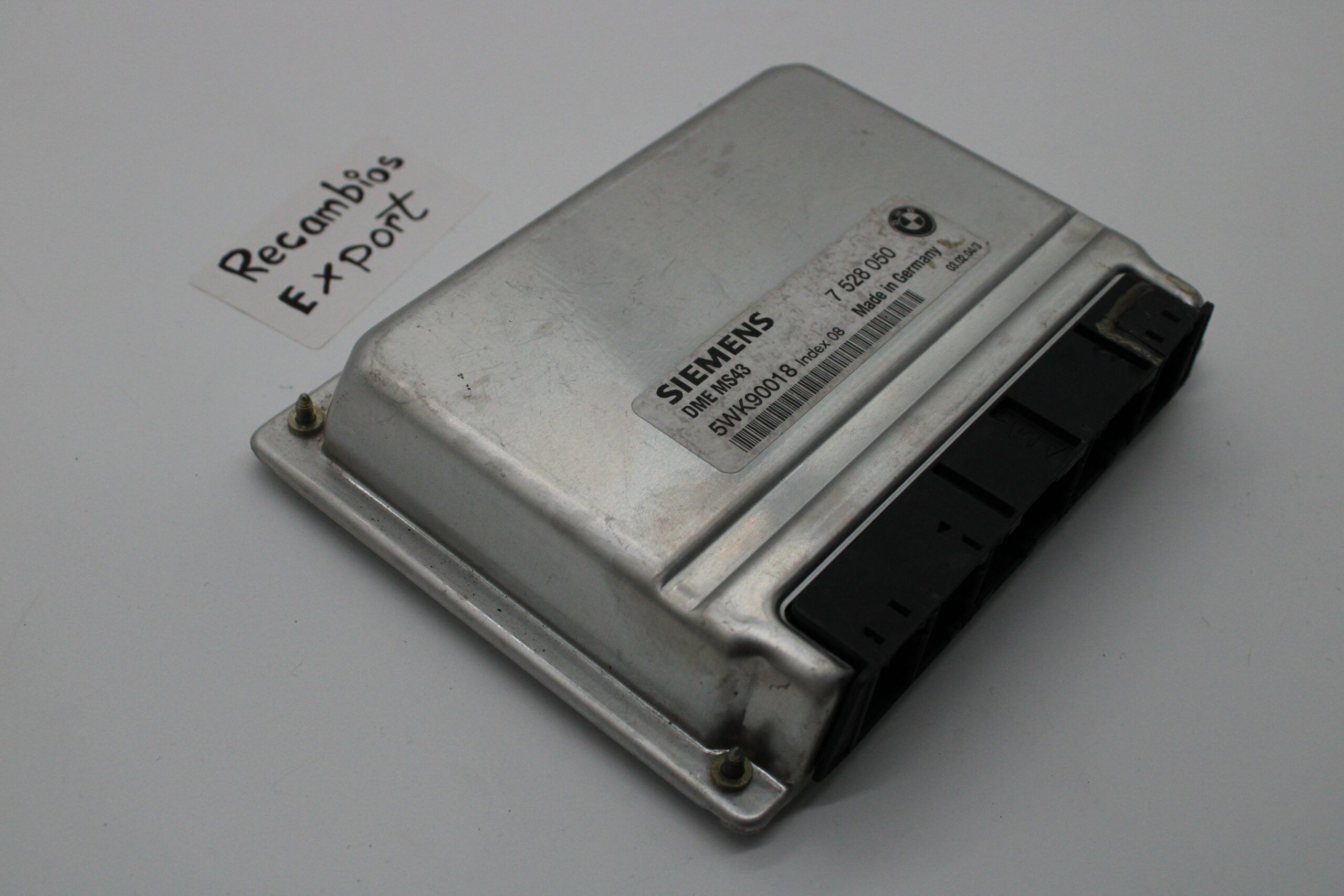 Unidad de control del motor ECU BMW E46 7509942 7 528 050 5WK90008 - foto 1