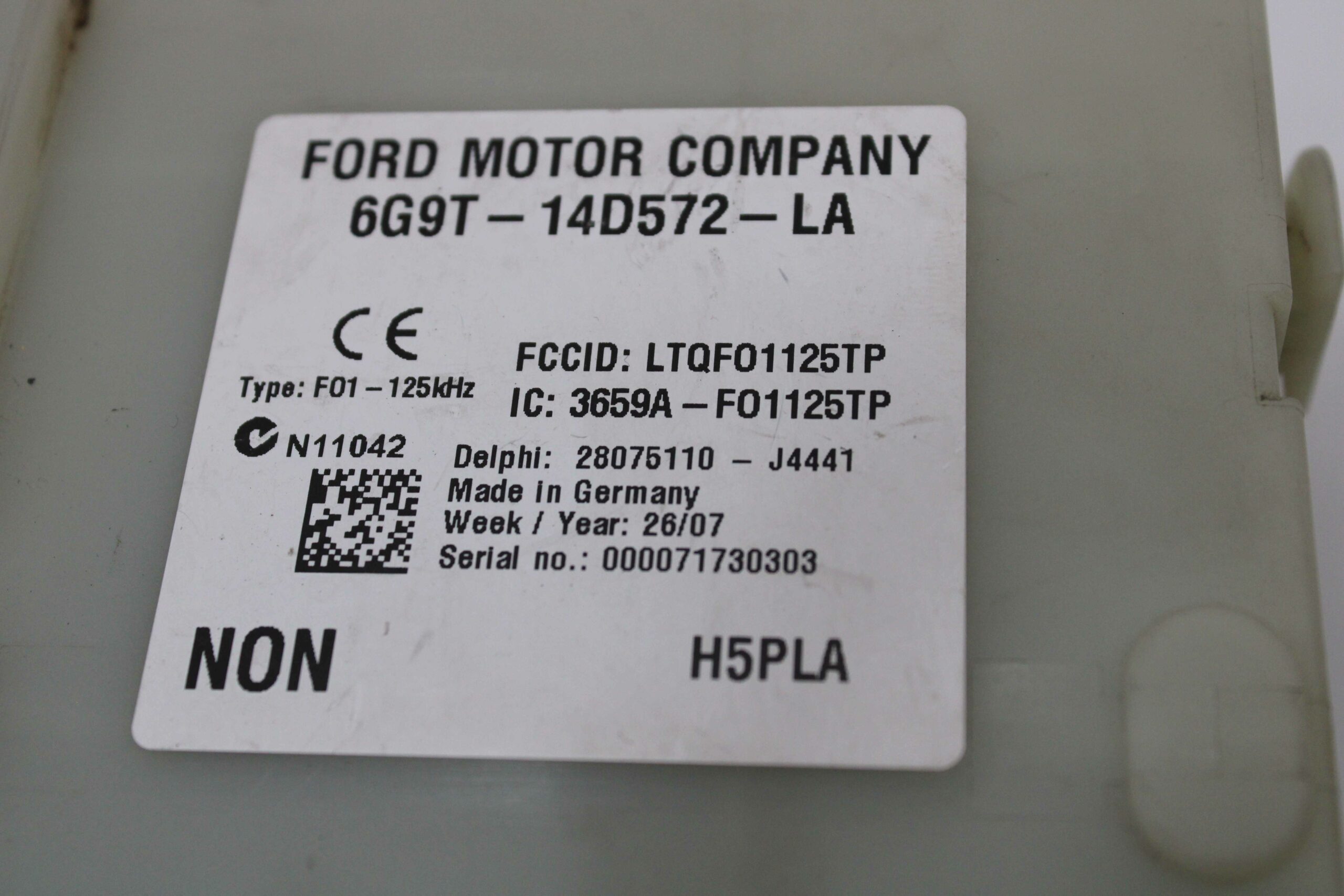 Caja de Fusibles LAND ROVER FREELANDER 6G9T14D572LA 6G9T 14D572 LA IC 3659AF01125TP 3659A F01125TP DELPHI 28075110 J441 - foto 2