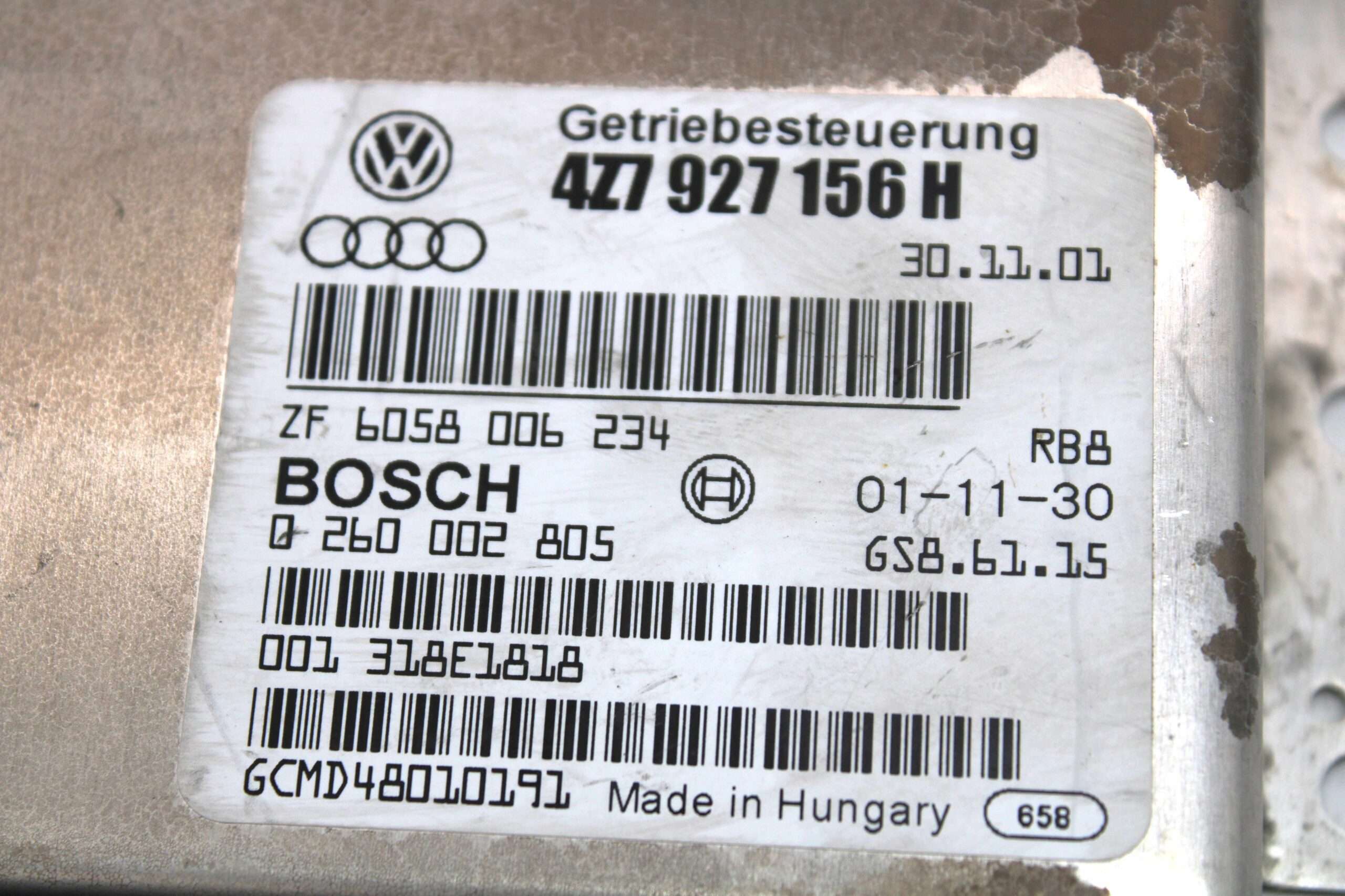 Centralita Caja de Cambios Audi Allroad - foto 2