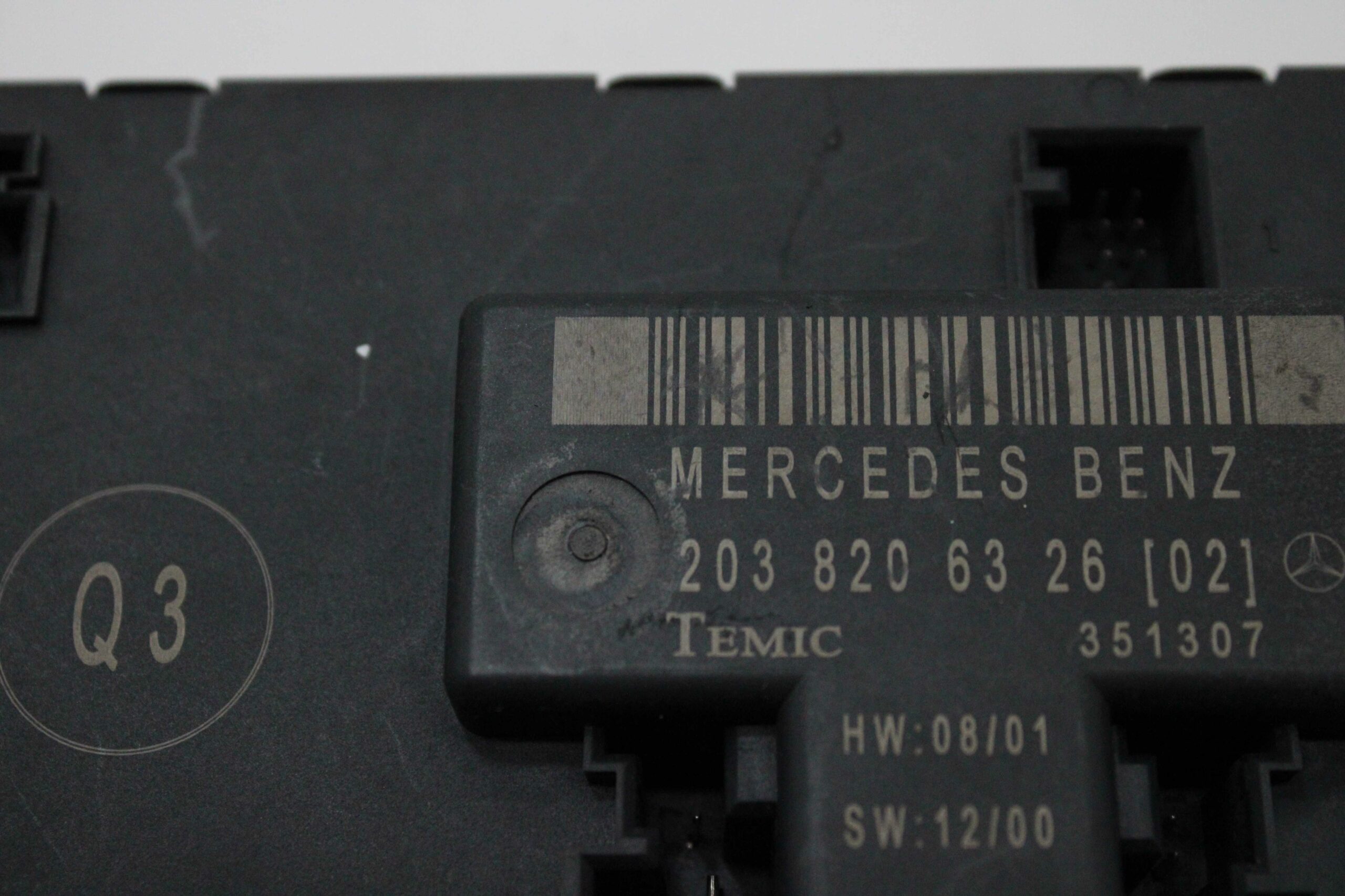 Centralita Cierre Mercedes Clase C 2038206326 203 820 63 26 TEMIC 351307 Q3 - foto 2