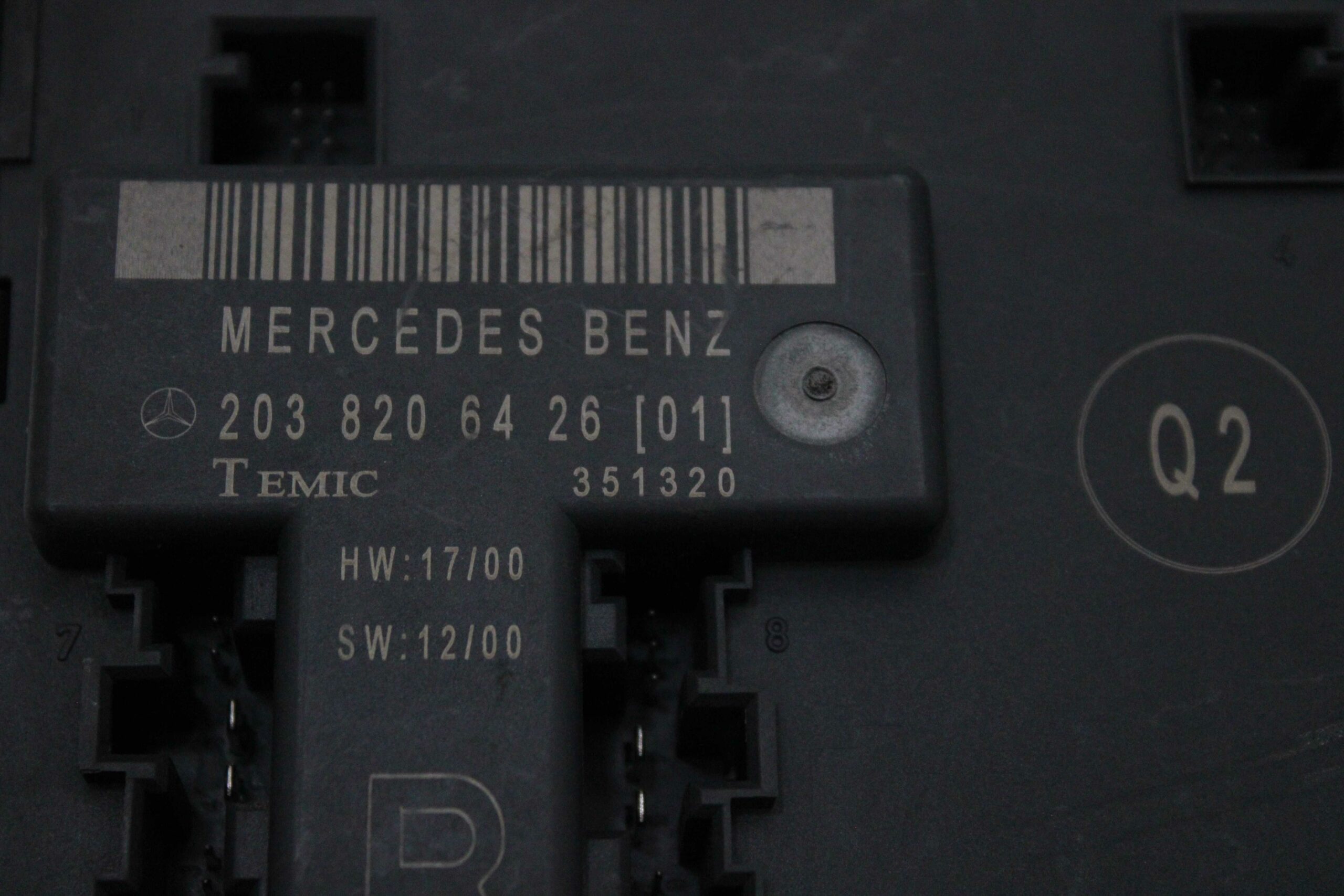 Centralita Cierre Mercedes Clase C 2038206426 203 820 64 26 TEMIC 351320 Q2 - foto 2