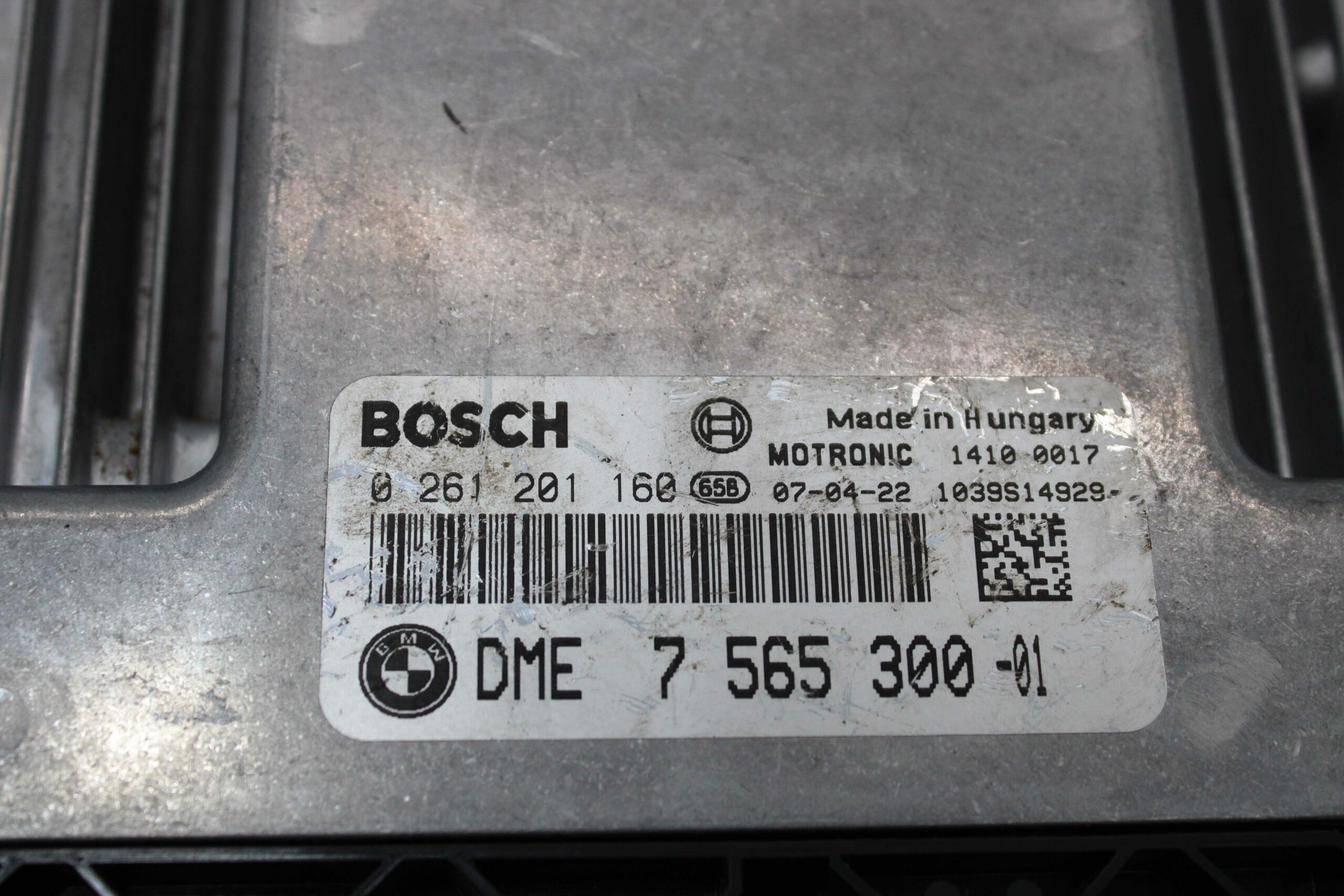 Centralita Motor BMW Serie 3 0261201160 0 261 201 160 756530001 7 565 300 01 7528590 7568658 - foto 2