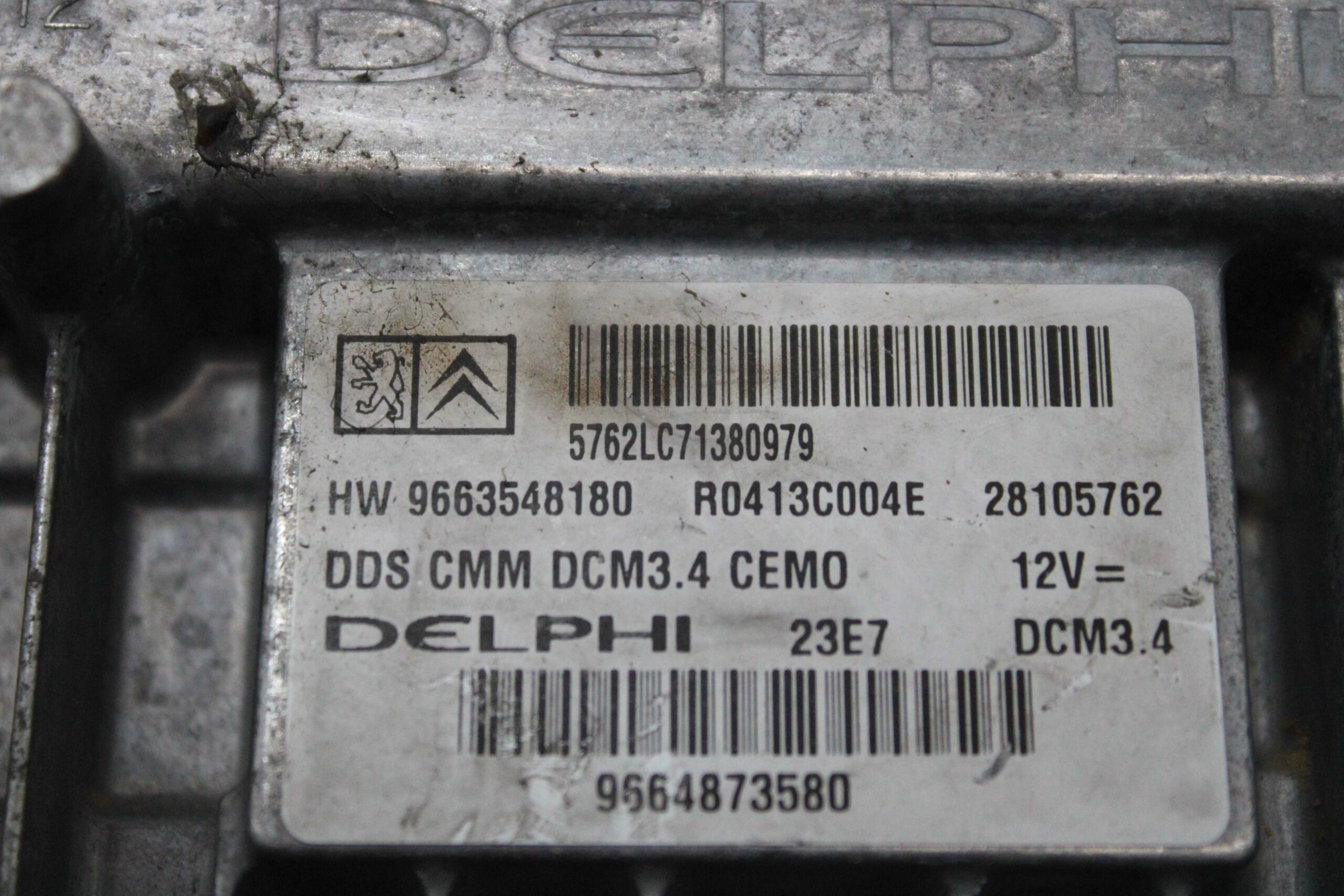Centralita Motor Citroen Peugeot 9663548180 R0413C004E 28105762 9664873580 - foto 2