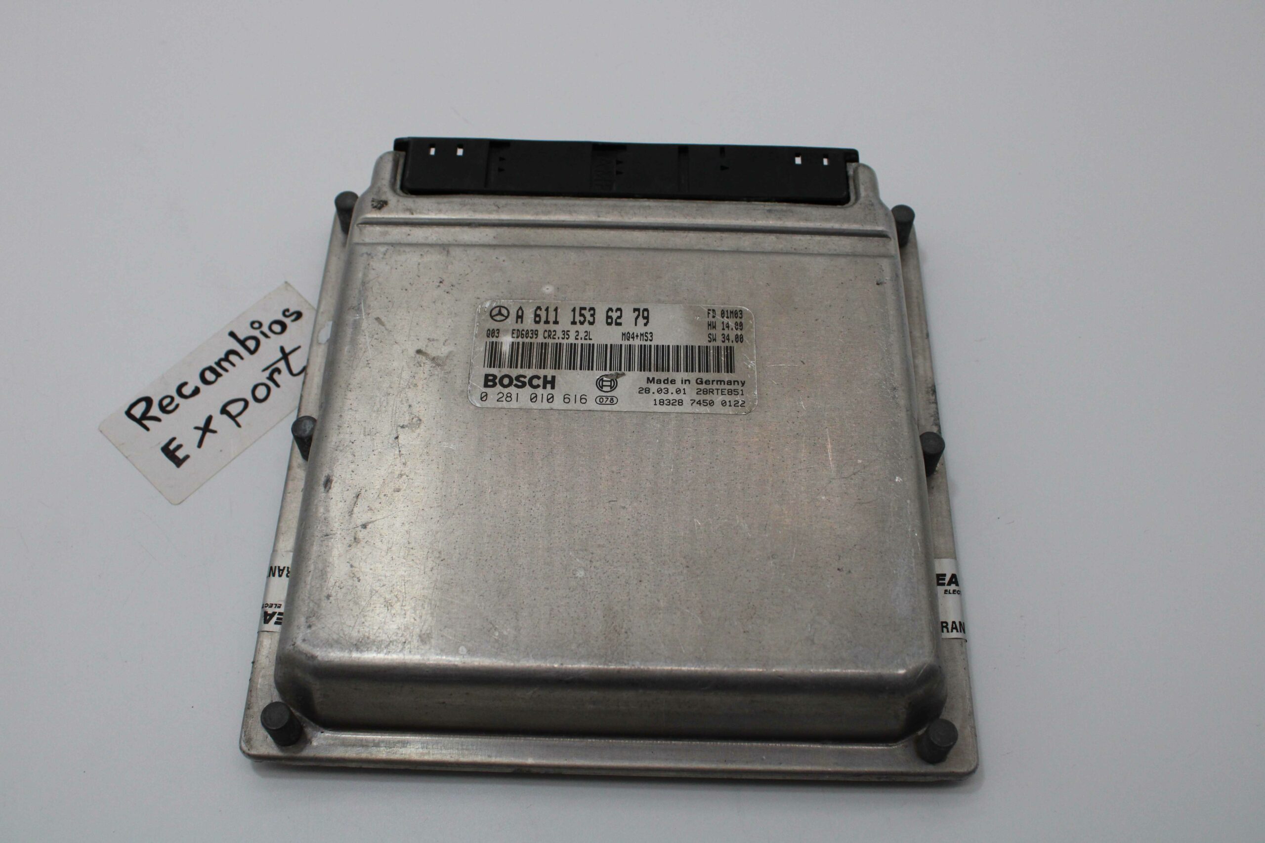 Centralita del Motor Mercedes Sprinter A6111536279 A 611 153 62 79 BOSCH 0281010616 0 281 010 616 - foto 1
