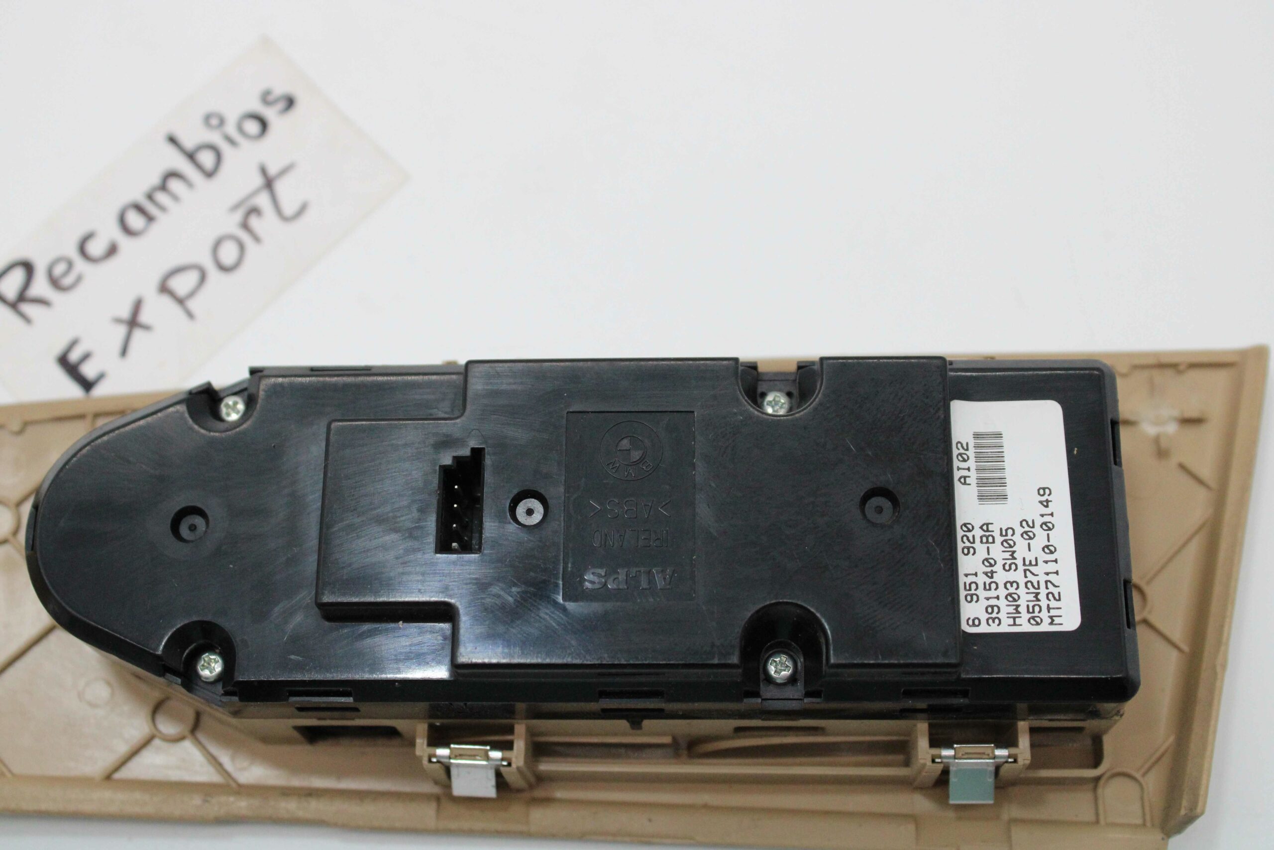 Mando Elevalunas  BMW Serie 5 6951920 6 951 920 AI02 05W27E02 05W27E 02 - foto 3
