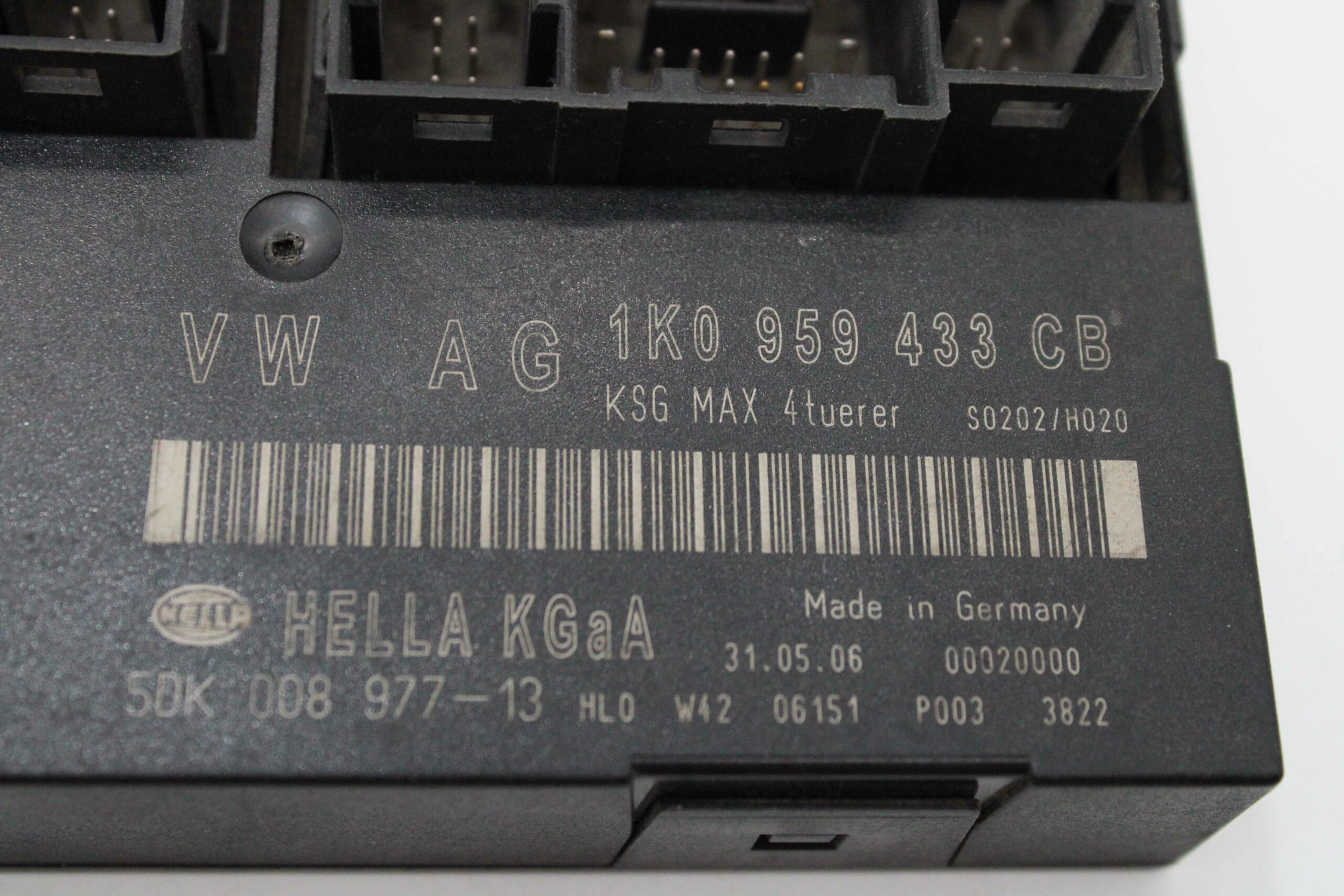 Módulo Confort Volkswagen 1K0959433CB 1K0 959 433 CB HELLA 5DK00897713 5DK 008 977 13 - foto 2