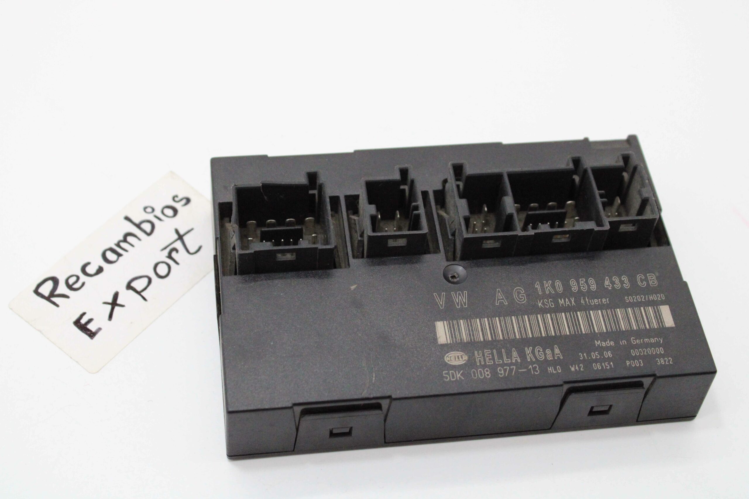 Módulo Confort Volkswagen 1K0959433CB 1K0 959 433 CB HELLA 5DK00897713 5DK 008 977 13 - foto 1