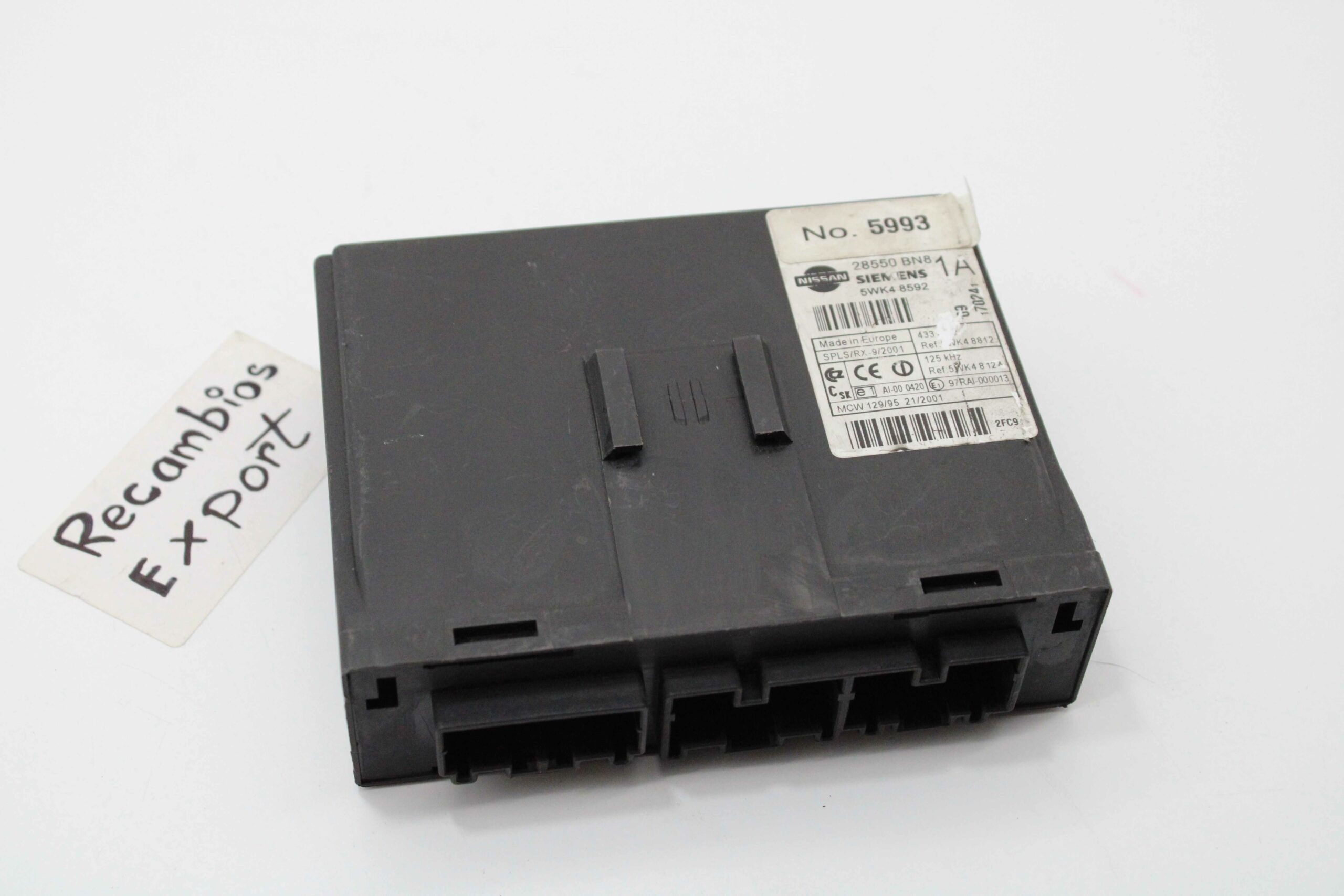 Módulo de Confort  Nissan 28550BN81A 28550 BN8 1A SIEMENS 5WK48592 5WK4 8592 - foto 1
