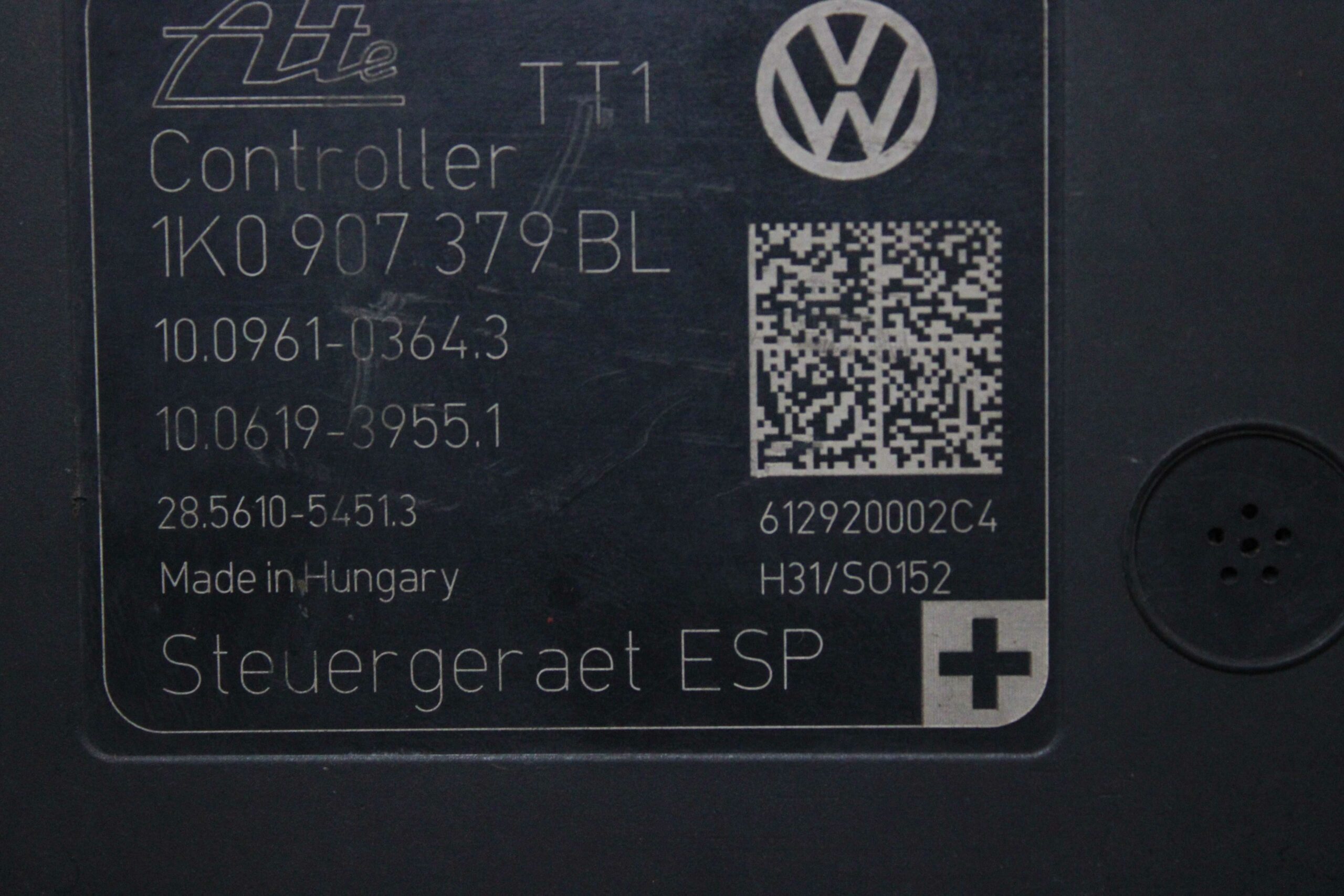 ABS Volkswagen 1K0614517DP 1K0 614 517 DP 10021207014 10 0212 0701 4 1K0907379BL 1K0 907 379 BL 10096103643 10 0961 03643 10061939551 10 0619 3955 1 - foto 3
