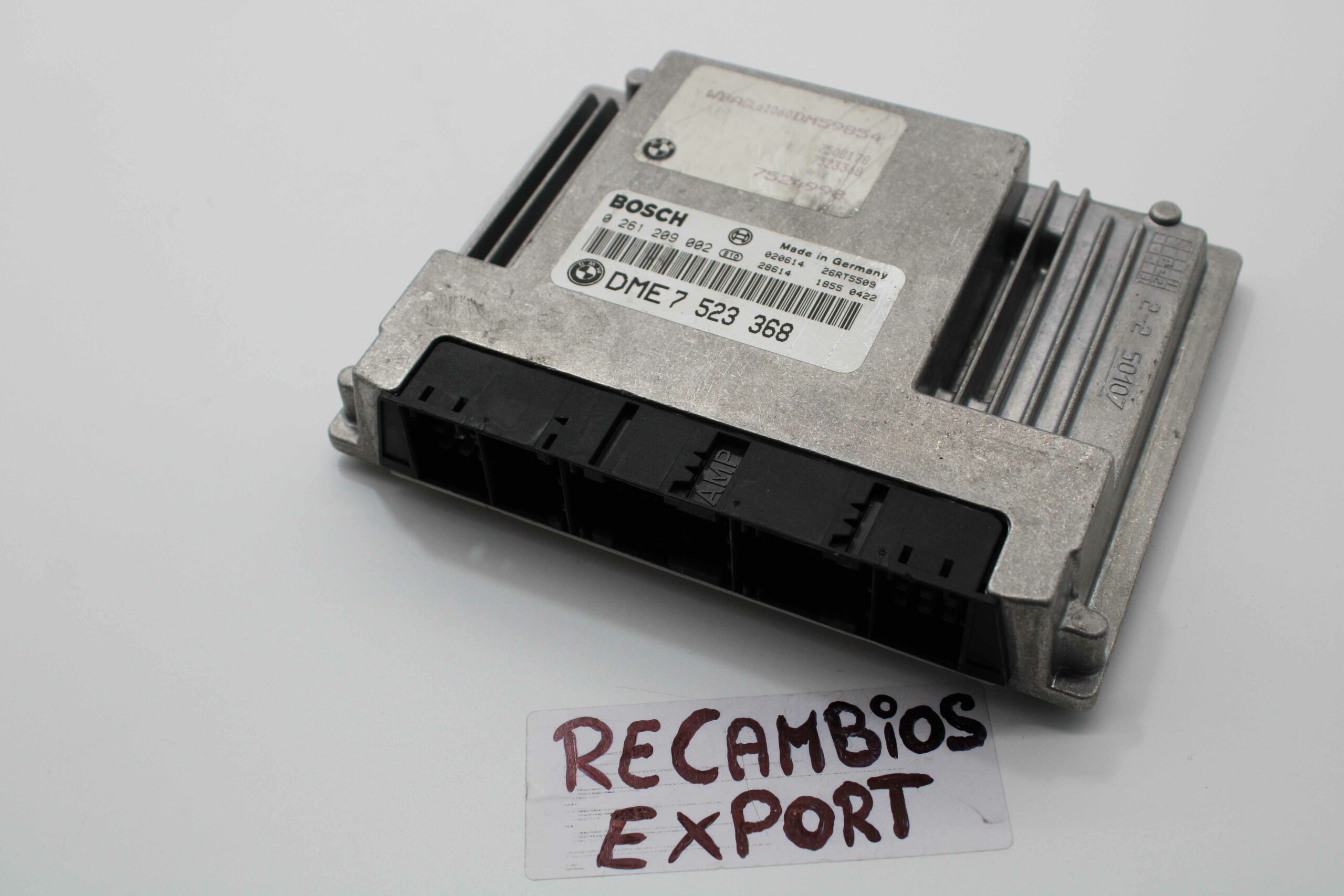 Centralita control de motor BMW Serie 7 0261209002 0 261 209 002 DME7523368 DME7 523 368 - foto 1