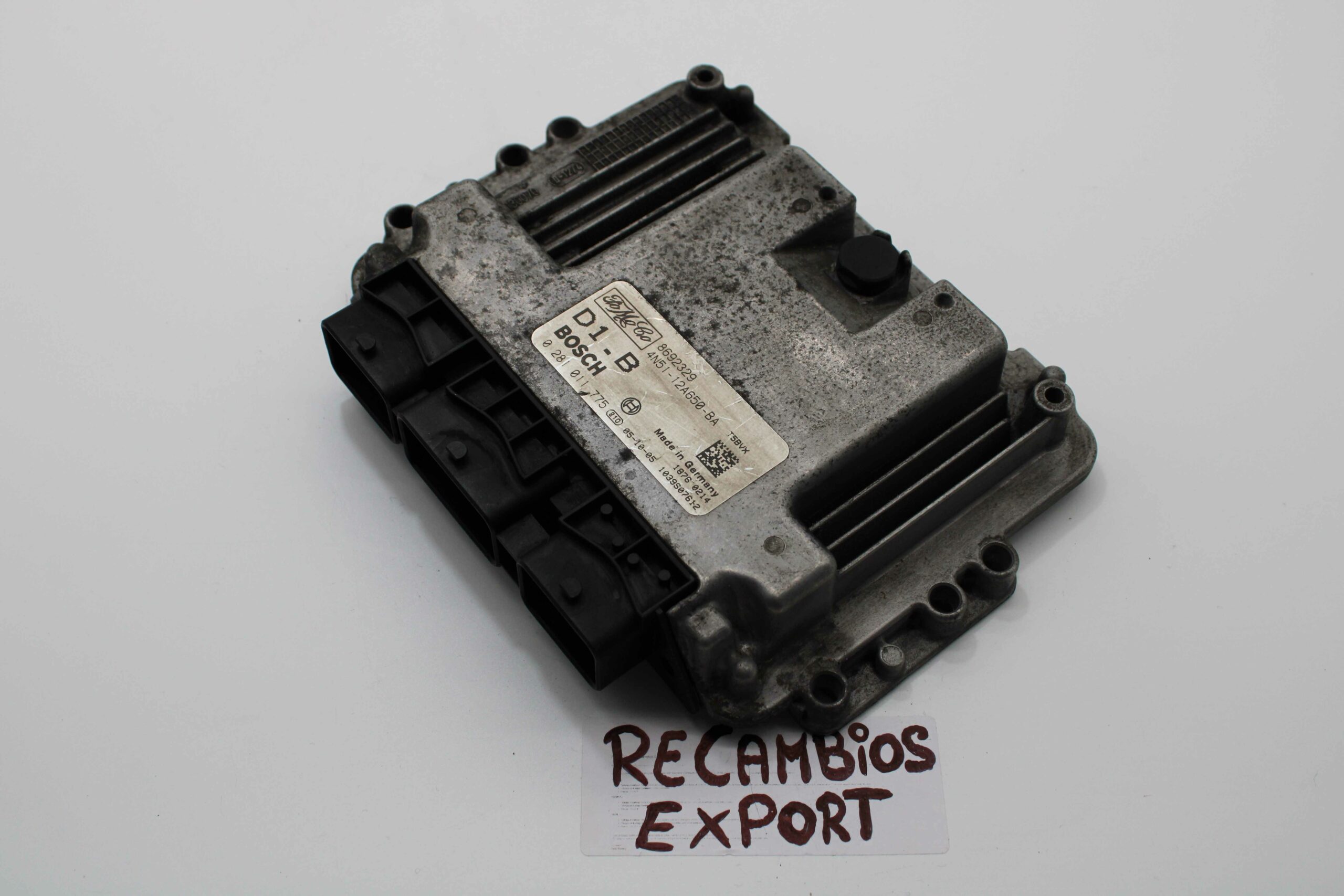 Centralita del Motor Volvo V50 8692329 4N5112A650BA 4N51 12A650 BA BOSCH 0281011775 0 281 011 775 - foto 1