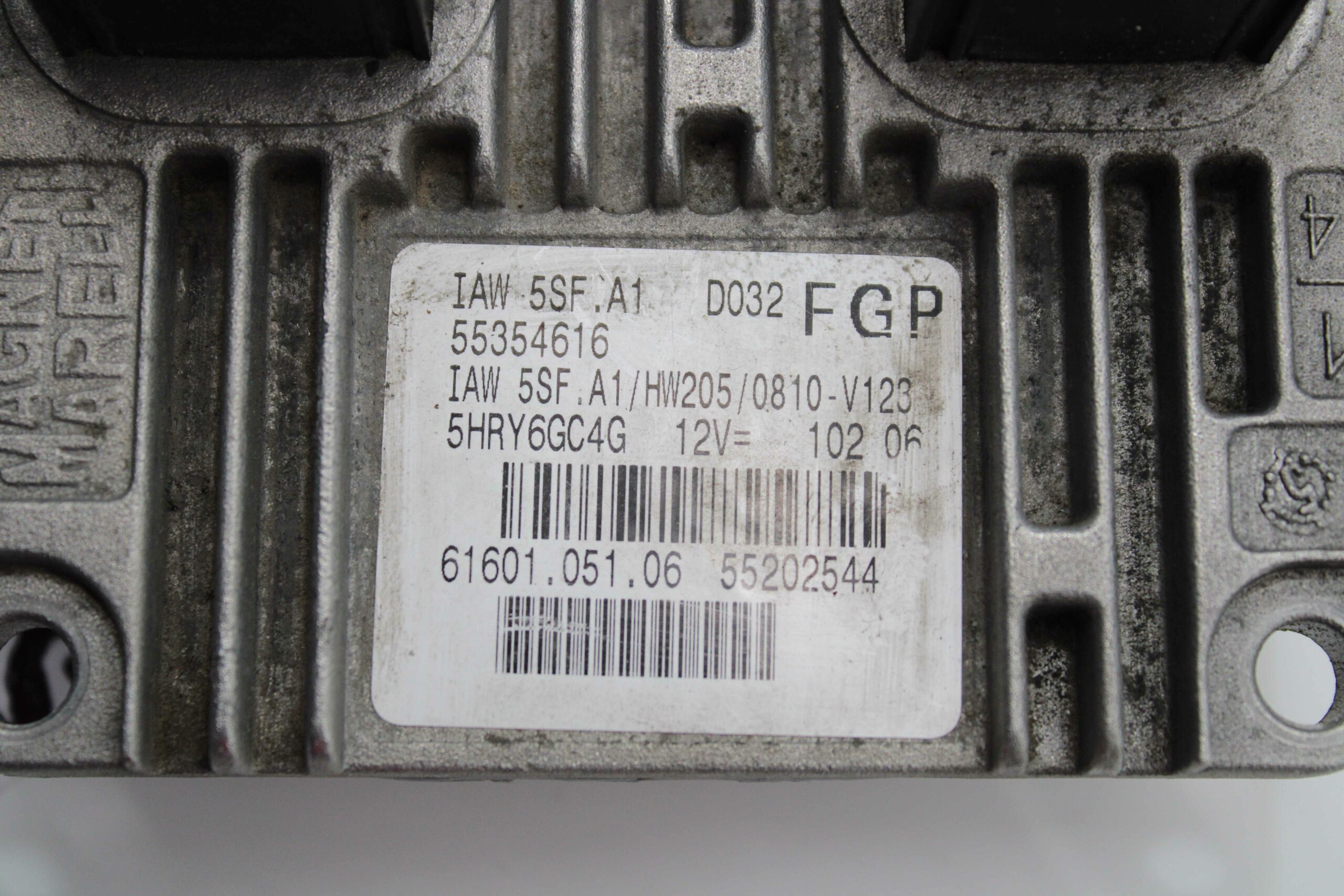 Centralita del Motor con Lector de Llave Fiat Stilo 1.6 55354616 IAW5SFA1 IAW 5SF A1 6160105106 61601 051 06 55202544 46742880 - foto 2