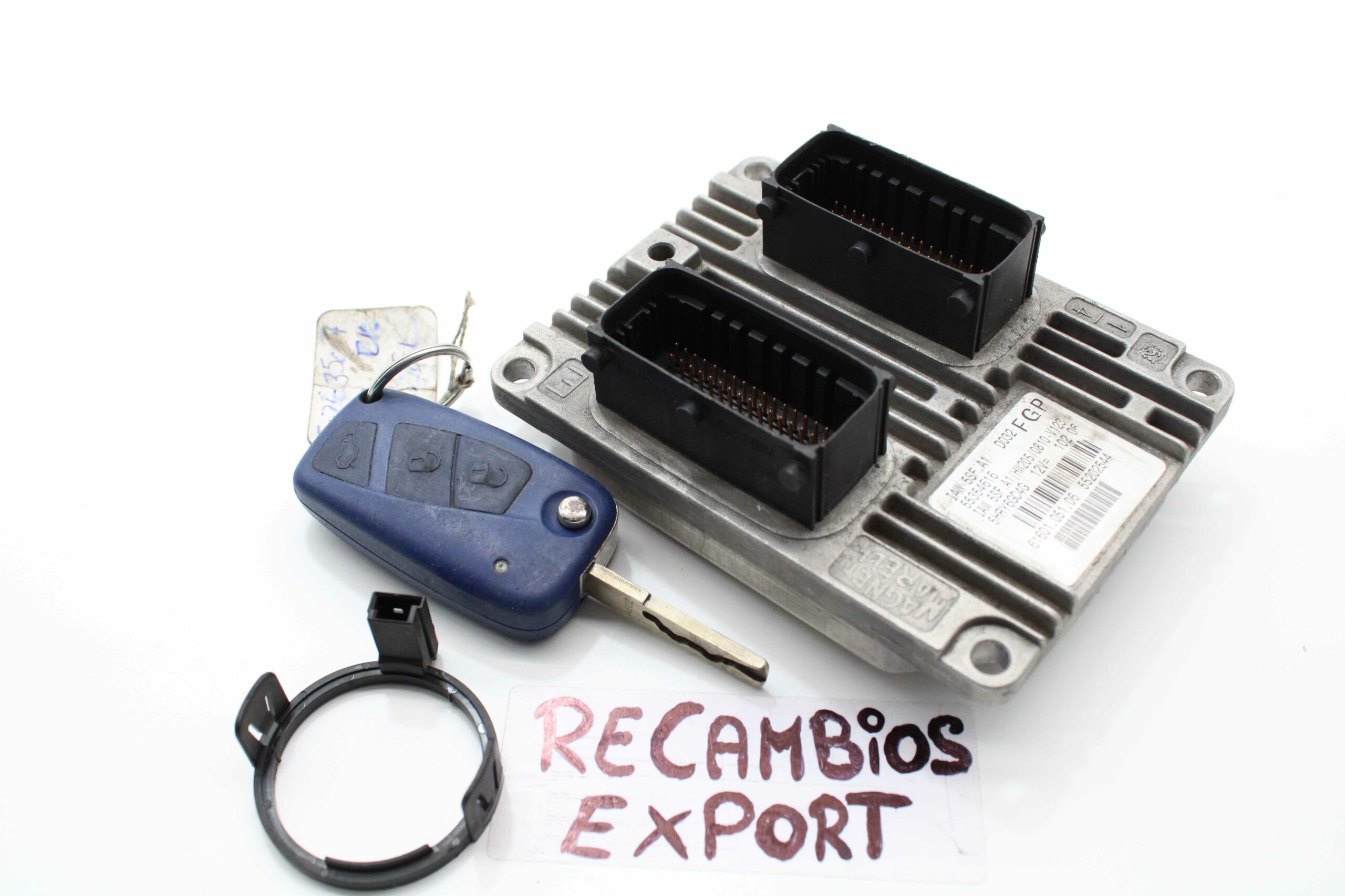 Centralita del Motor con Lector de Llave Fiat Stilo 1.6 55354616 IAW5SFA1 IAW 5SF A1 6160105106 61601 051 06 55202544 46742880 - foto 1