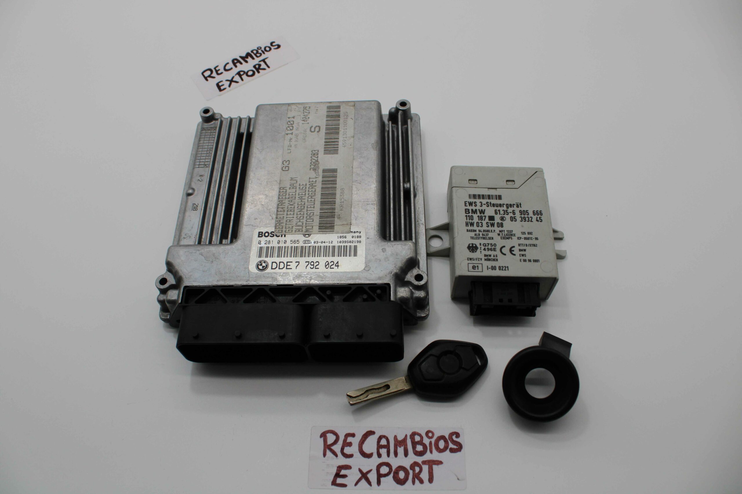 Kit Completo BMW Serie 3 0281010565 0 281 010 565 DDE7792024 DDE 7 792 024 61356905666 61 35 6 905 666 LK 05393245 05 3932 45 61358379345 61 35 8 379 345 11585299 - foto 1
