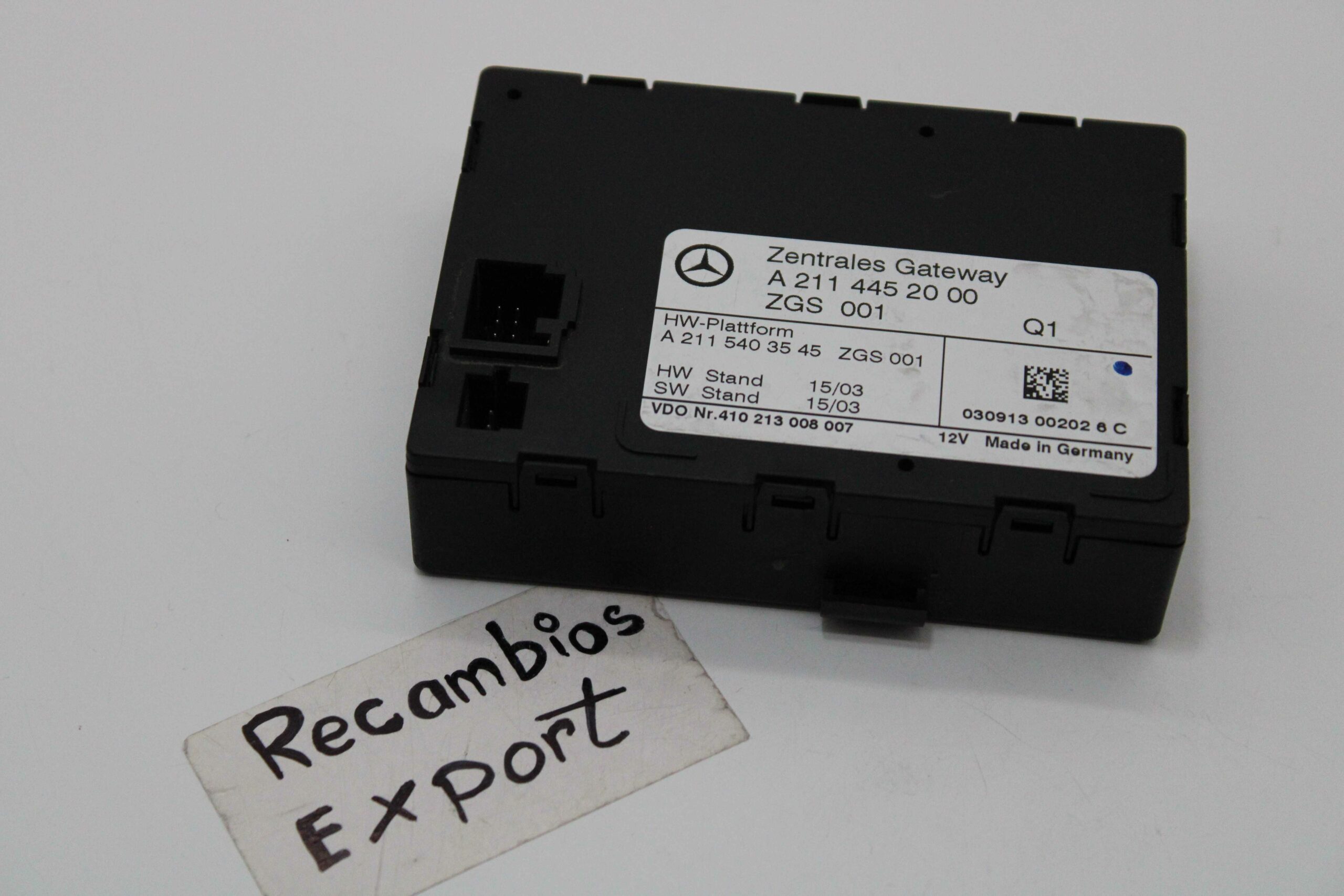 Unidad de Control Cierre Mercedes Clase E A2114452000 A 211 445 20 00 A2115403545 A 211 540 35 45 410213008007 410 213 008 007 - foto 1