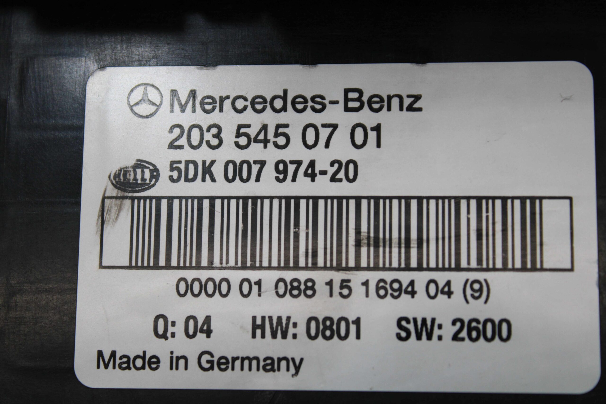 Caja de Fusibles Mercedes Clase C 2035450701 203 545 07 01 5DK00797420 5DK 007 974 20 - foto 2