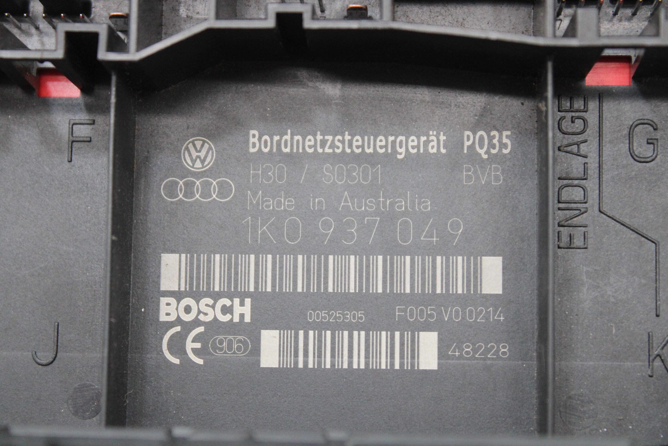 Caja de Fusibles Volkswagen 1K0937049 1K0 937 049 BOSCH F005V00214 F005 V0 0214 - foto 2