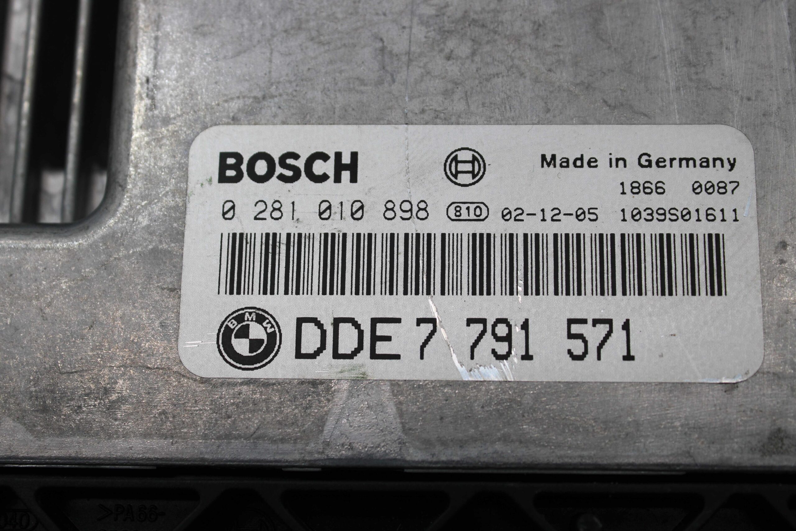 Centralita del Motor BMW Serie 7 0281010898 0 281 010 898 DDE7791571 DDE7 791 571 7791573 - foto 2