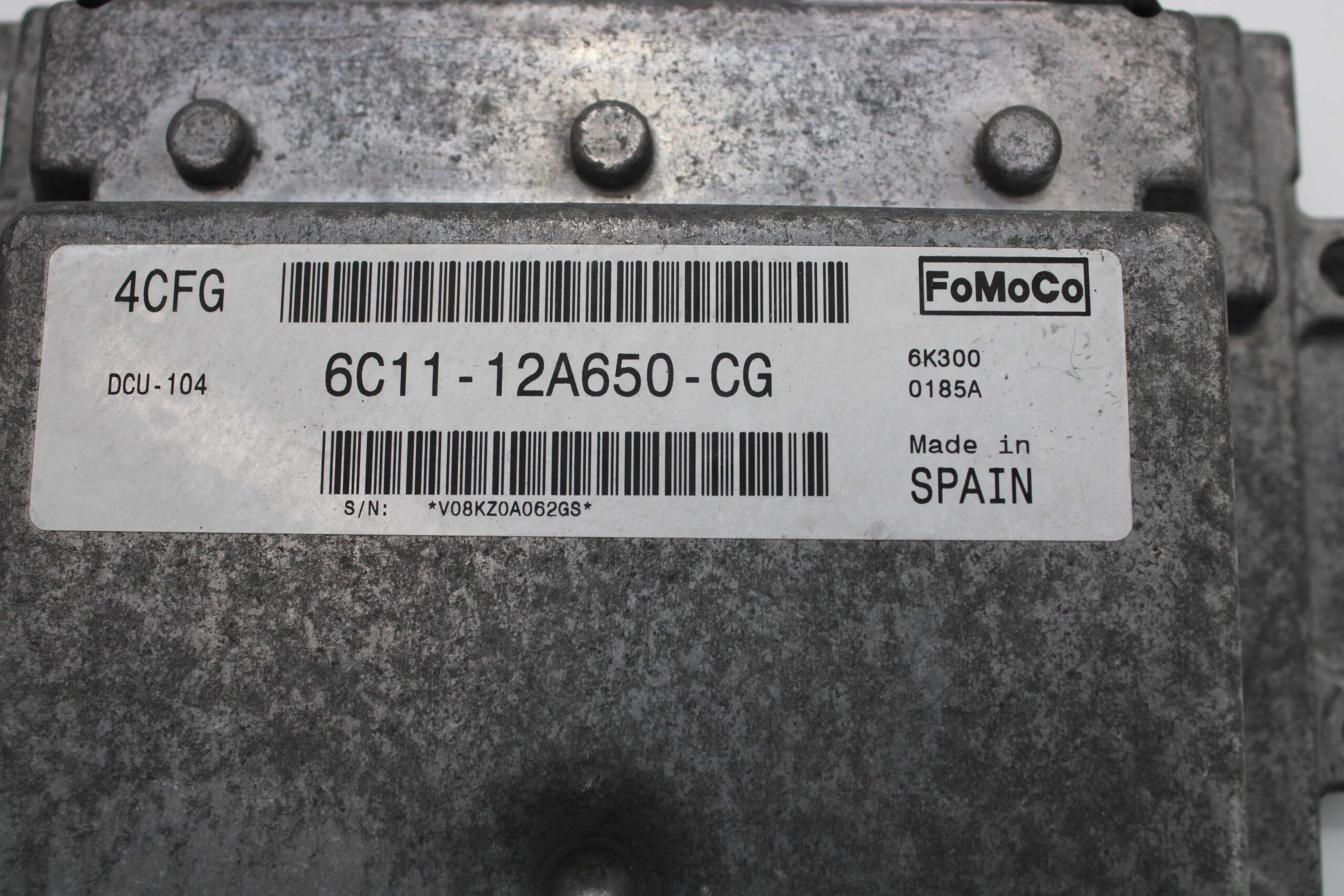 Centralita de Motor Ford Transit MK7 2,2 TDCI 6C1112A650CG  6C11 12A650 CG DCU-104 - foto 2