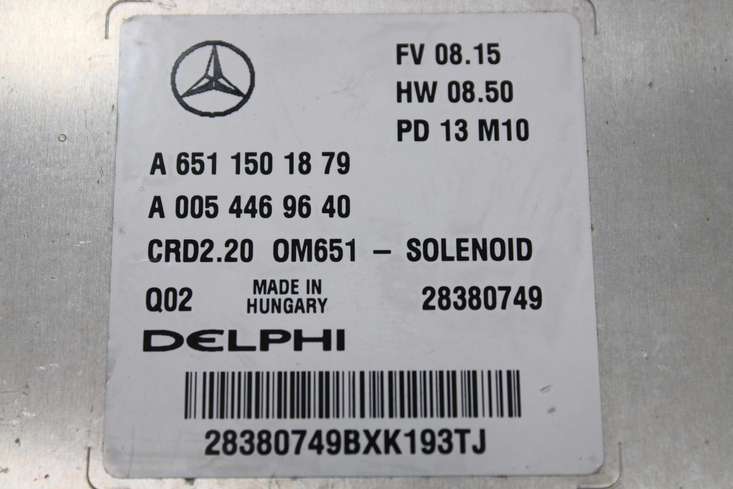 Centralita de Motor Mercedes Vito A6511501879 A 651 150 18 79 A0054469640 A 005 446 96 40 DELPHI 28380749 - foto 2