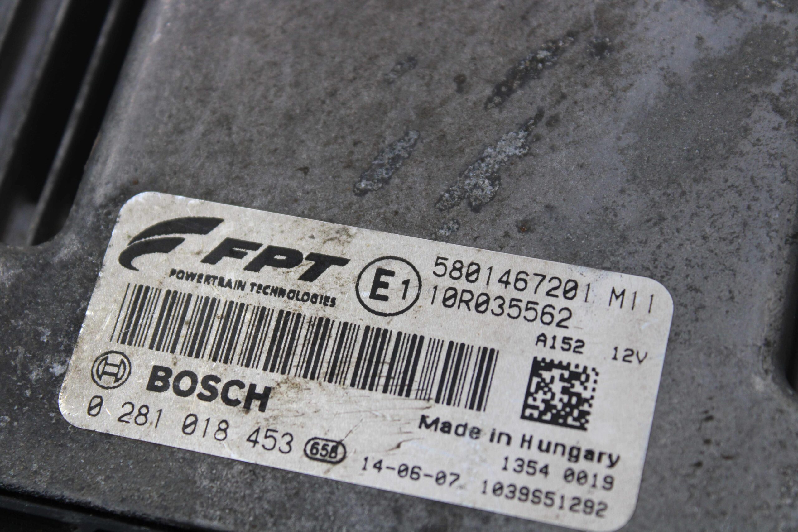 Centralita del Motor para IVECO 5801467201 BOSCH 0281018453 0 281 018 453 10R035562 - foto 2