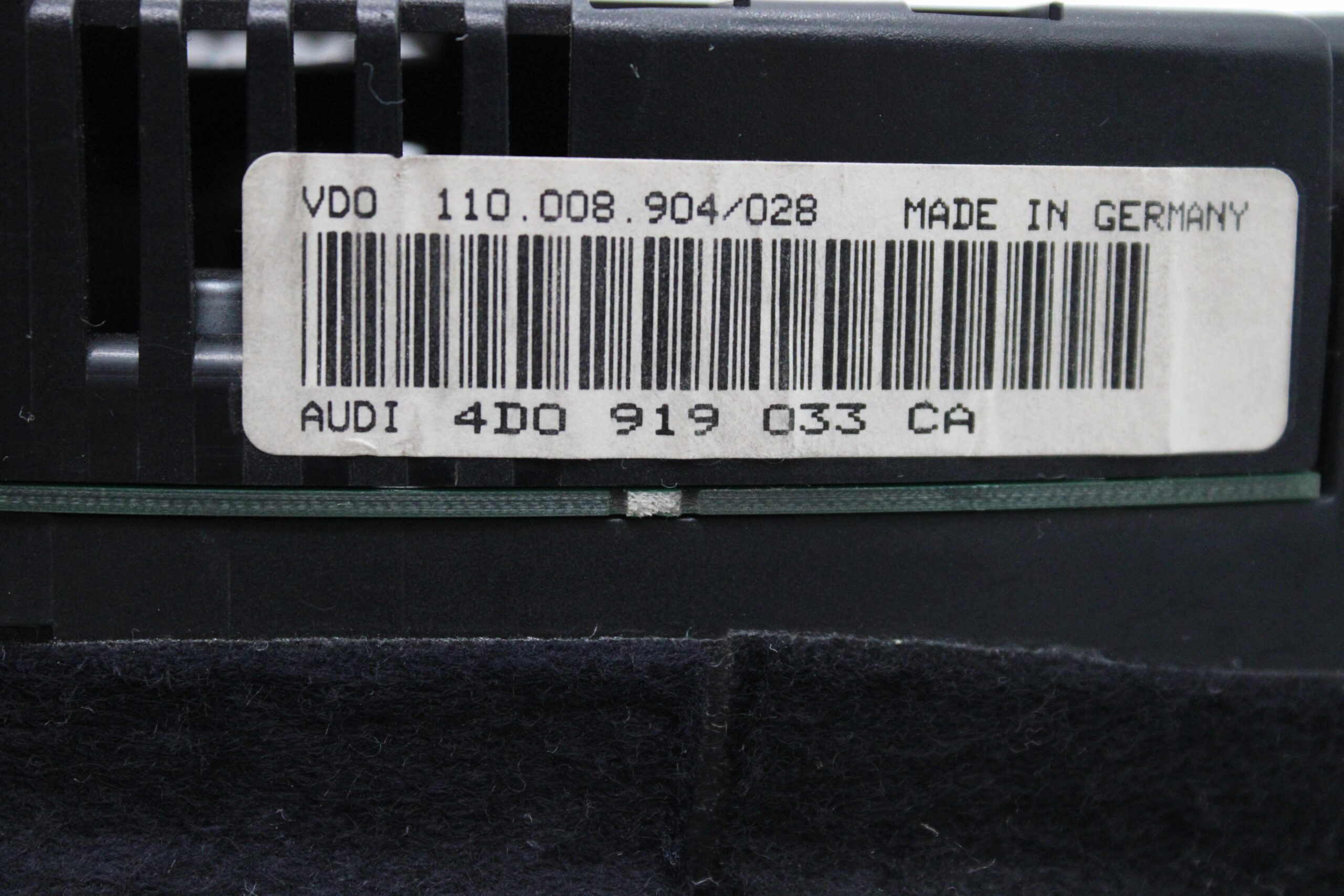 Cuadro de Instrumentos Audi A8 4D0919033CA 4D0 919 033 CA VDO 110008904 028 110 008 904 028 - foto 3
