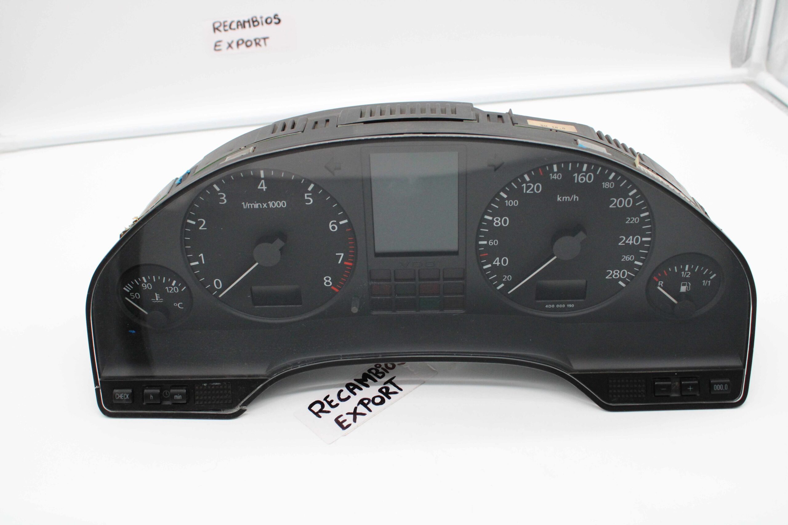 Cuadro de Instrumentos Audi A8 4D0919033F 4D0 919 033 F VDO 110008639007 110 008 639 007 88311216223 88 311 216 223 - foto 1
