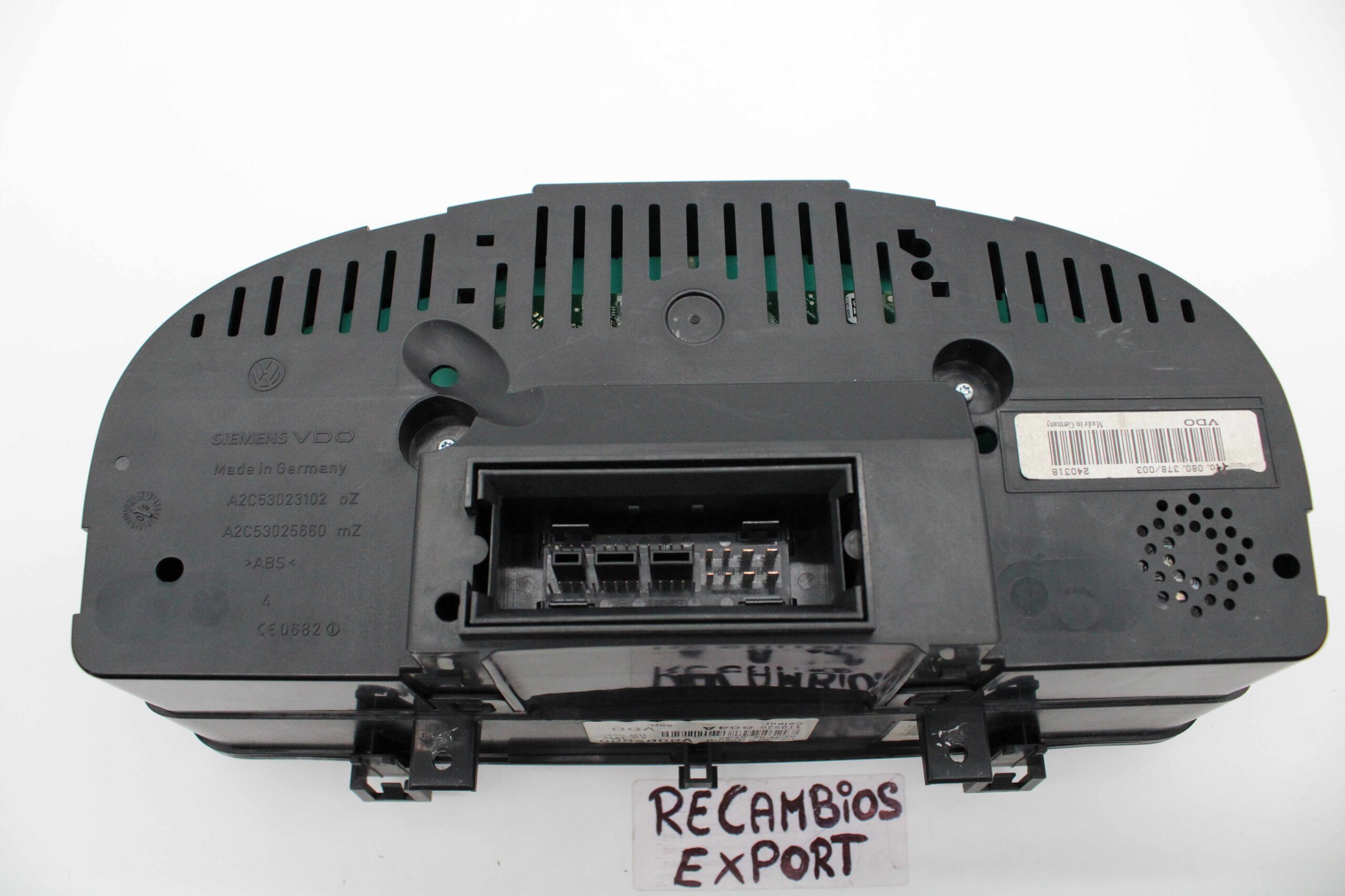 Cuadro de Instrumentos Volkswagen Caddy 1T0920864A 1T0920 864A V0002000 VDO 110080378 003 110 080 378 003 A2C53023102 A2C53025660 - foto 5