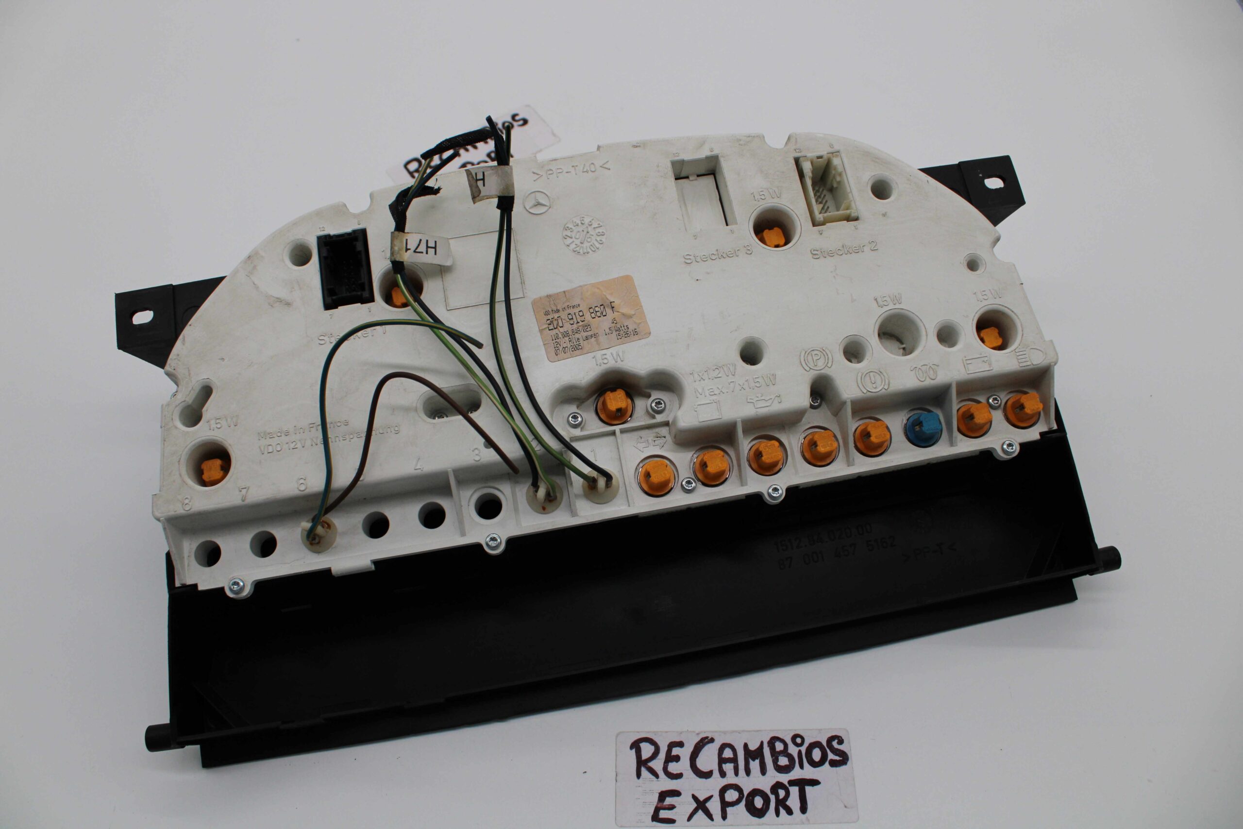 Cuadro de Instrumentos Volkswagen LT 2D0919860F 2D0 919 860 F 110008848023 110 008 848 023 15128402000 1512 84 020 00 870014575162 87 001 457 5162 - foto 4