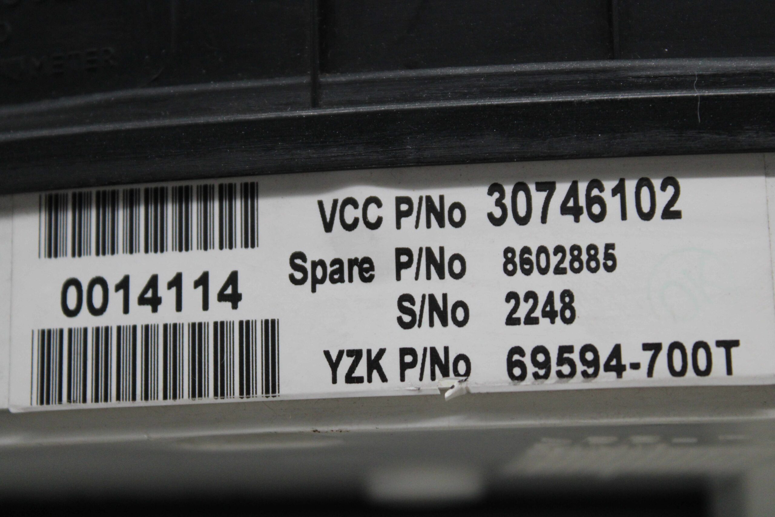 Cuadro de Instrumentos Volvo V70 30746102 69594700T 69594 700T 8673802 769361430T 769361 430T - foto 2