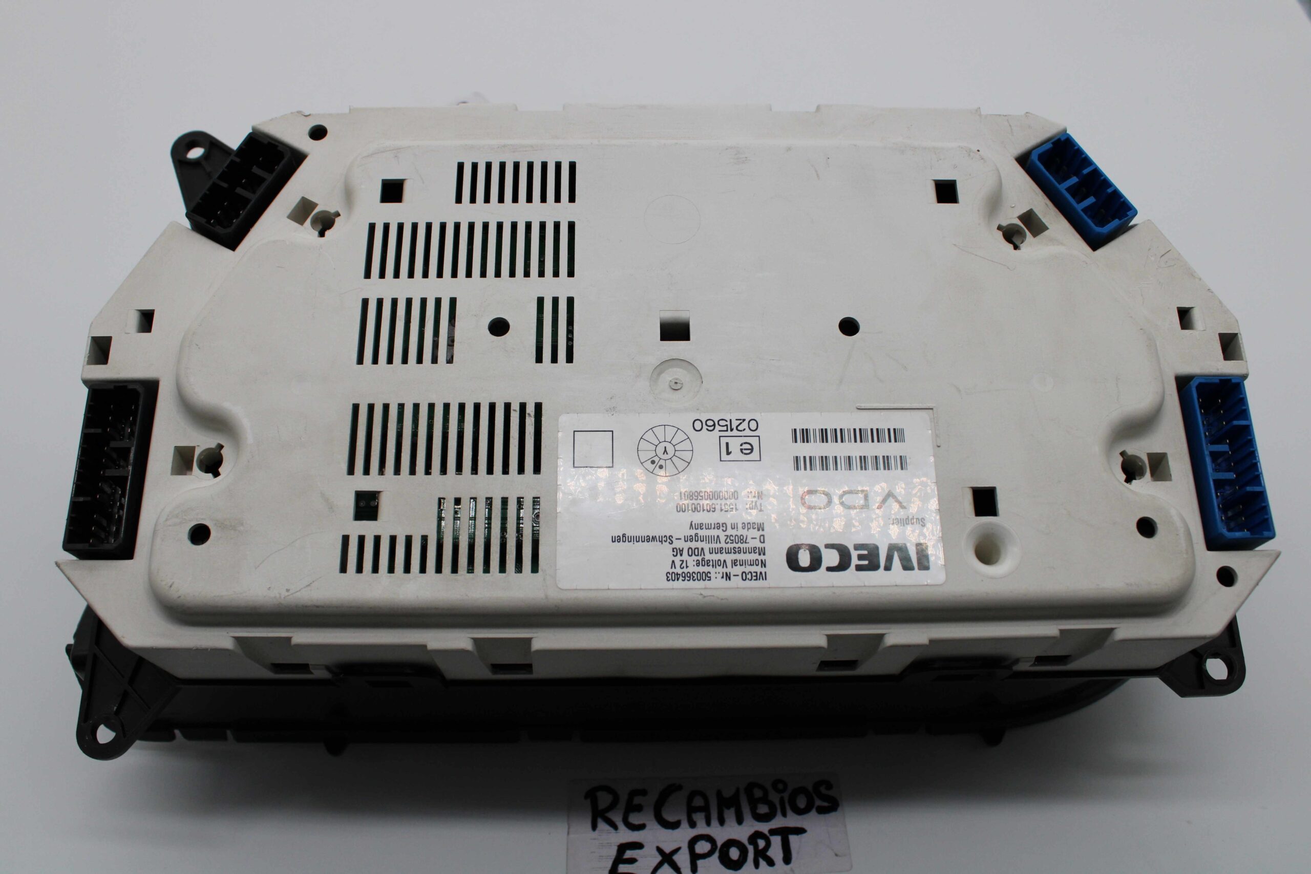 Cuadro de Instrumentos para Iveco 500366403 D78052 D 78052 155160100100 1551 60100100 6035600080 60 3560 008 0 - foto 6