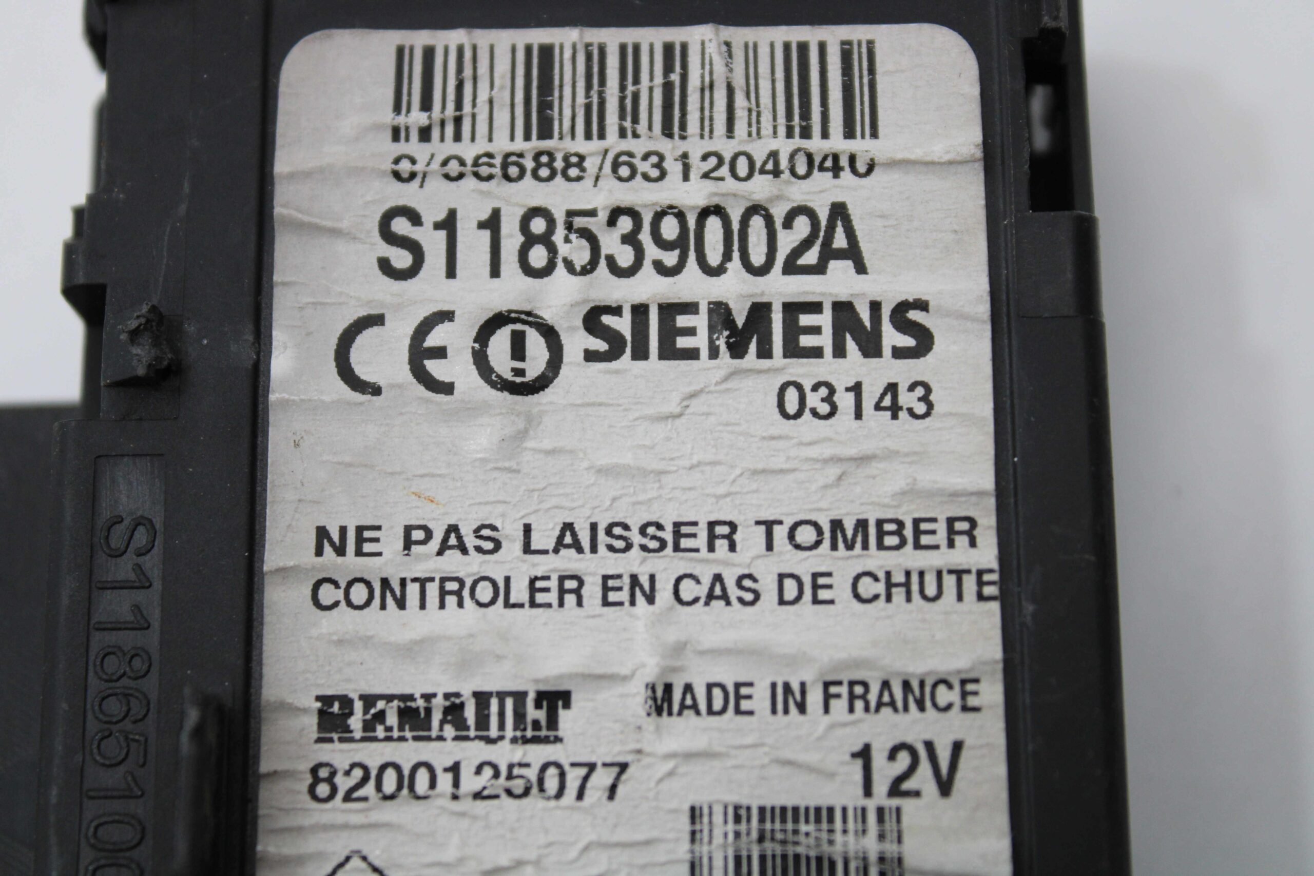 Lector de trajeta CON tarjeta Renault Megane Scenic S118539002A SIEMENS 8200125077 S118651001 - foto 2