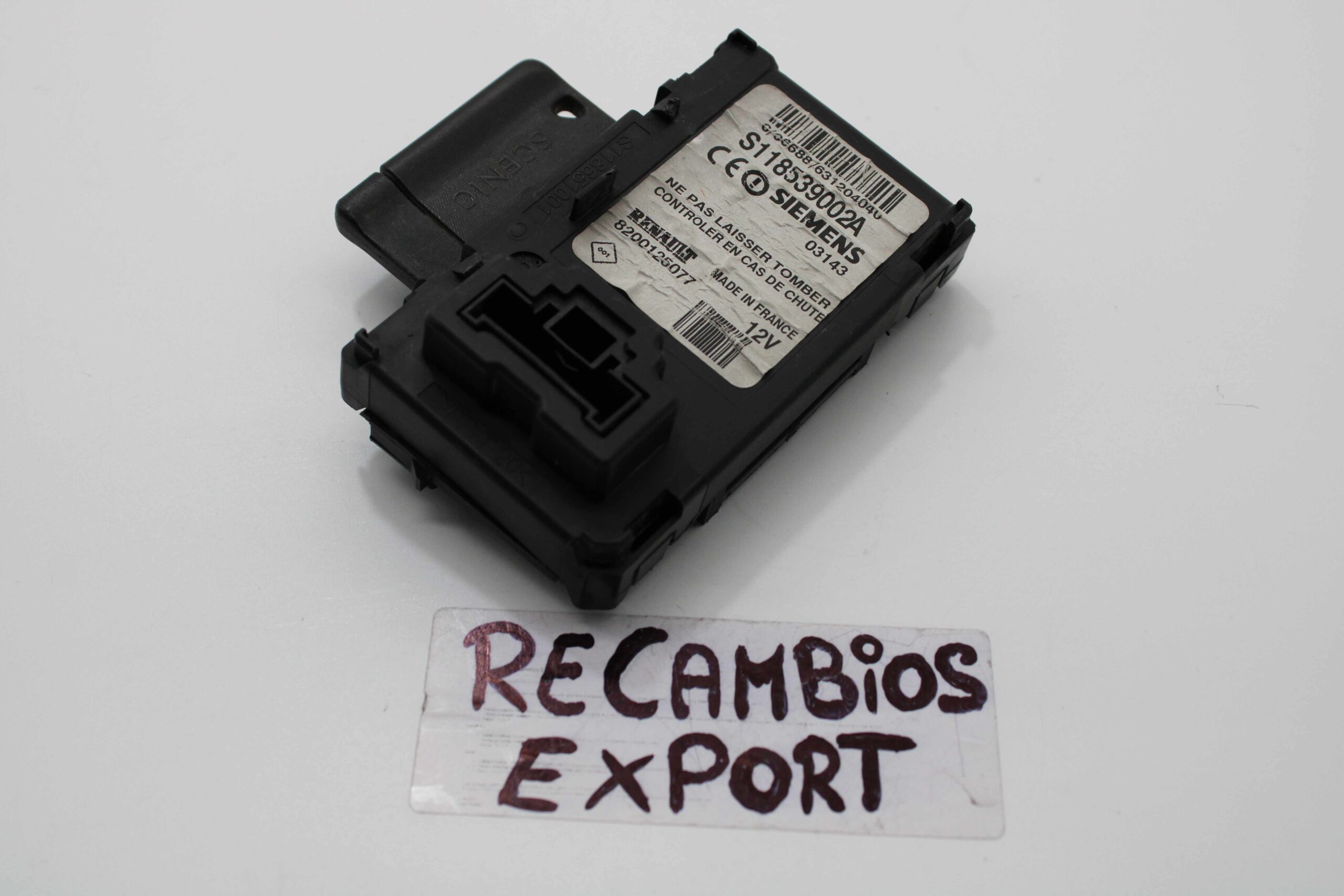 Lector de trajeta CON tarjeta Renault Megane Scenic S118539002A SIEMENS 8200125077 S118651001 - foto 1