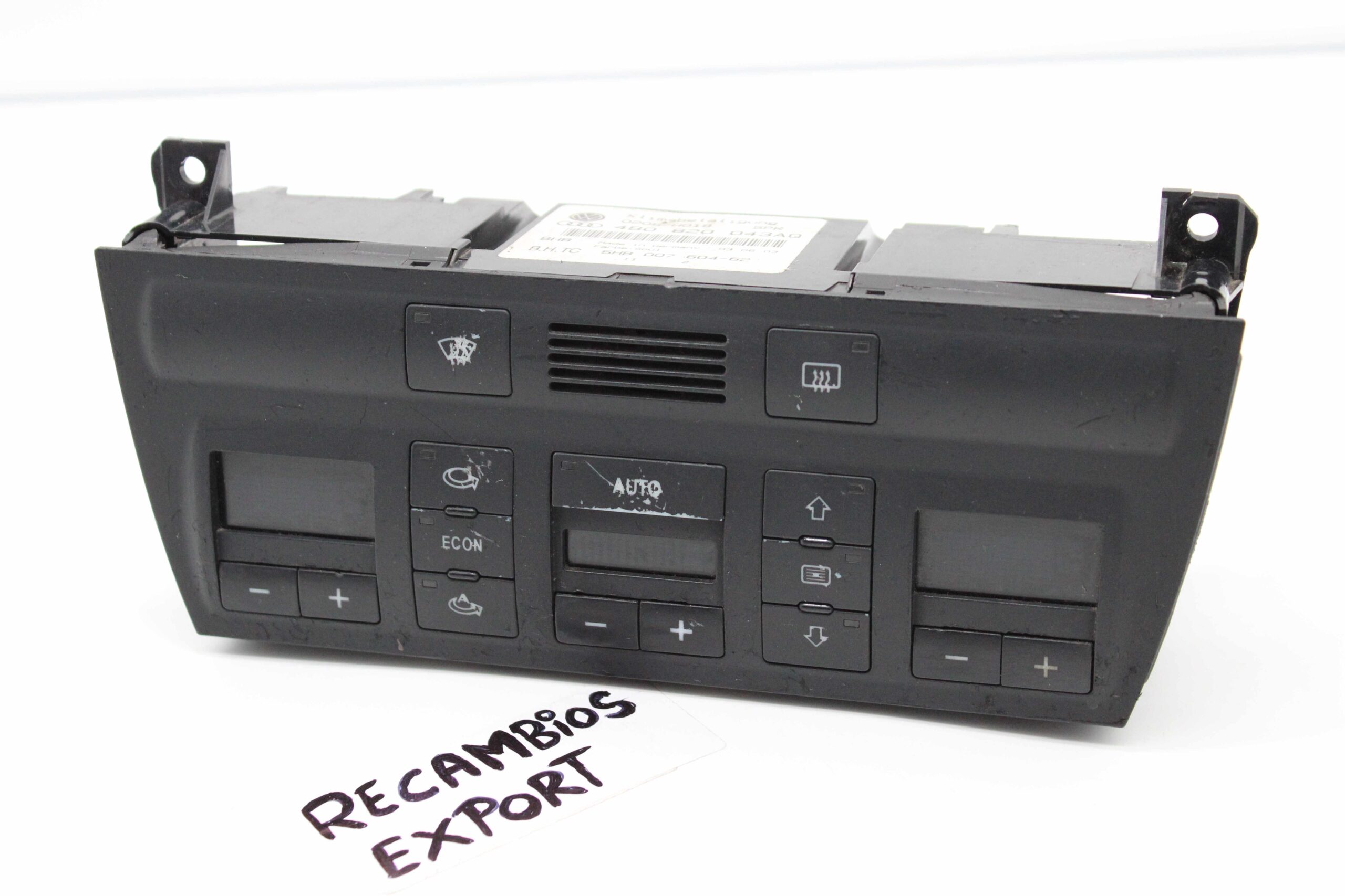 Mando Climatizador Audi A6 4B0820043AQ 4B0 820 043AQ 5HB00760462 5HB 007 604 62 - foto 1