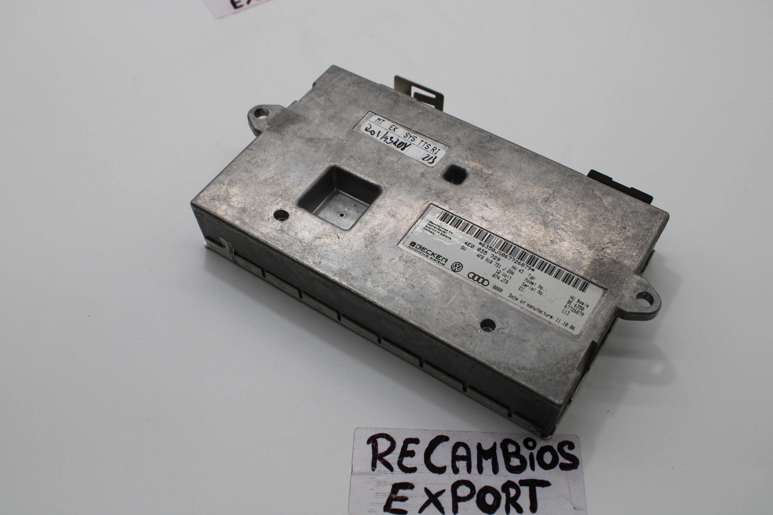 Módulo de Control Bluetooth Audi A6 4E0035729 4E0 035 729 4F0910731J 4F0 910 731 J 286 - foto 1