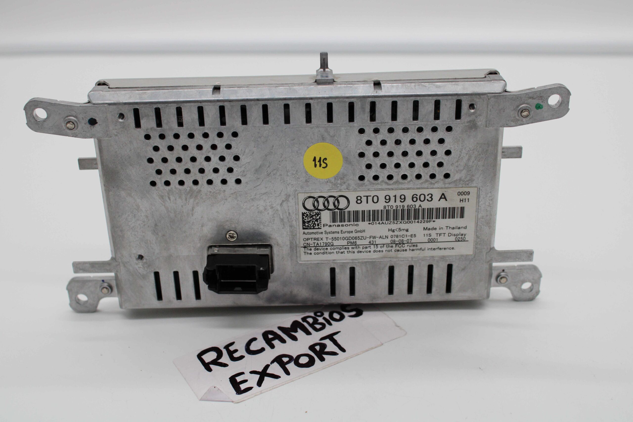 Pantalla Multifunción Audi A4 8T0919603A 8T0 919 603 A CN TA1790G - foto 4
