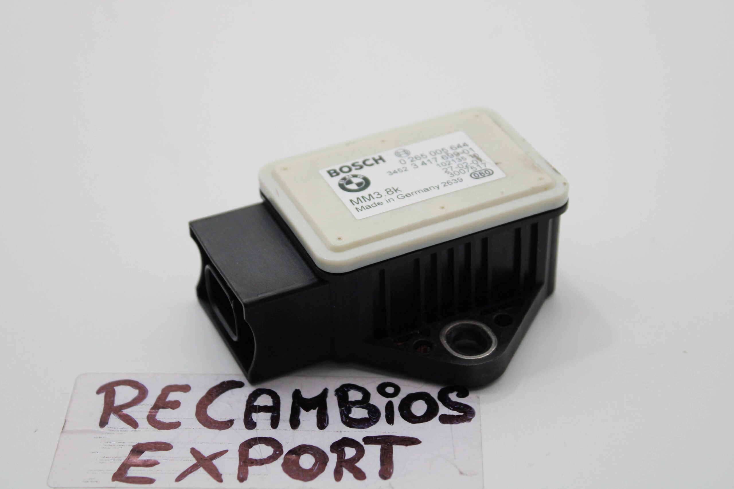 Sensor de Guiñada BMW X3 0265005644 0 265 005 644 3452341769901 3452 341769901 3452 3 417 699 01 - foto 1