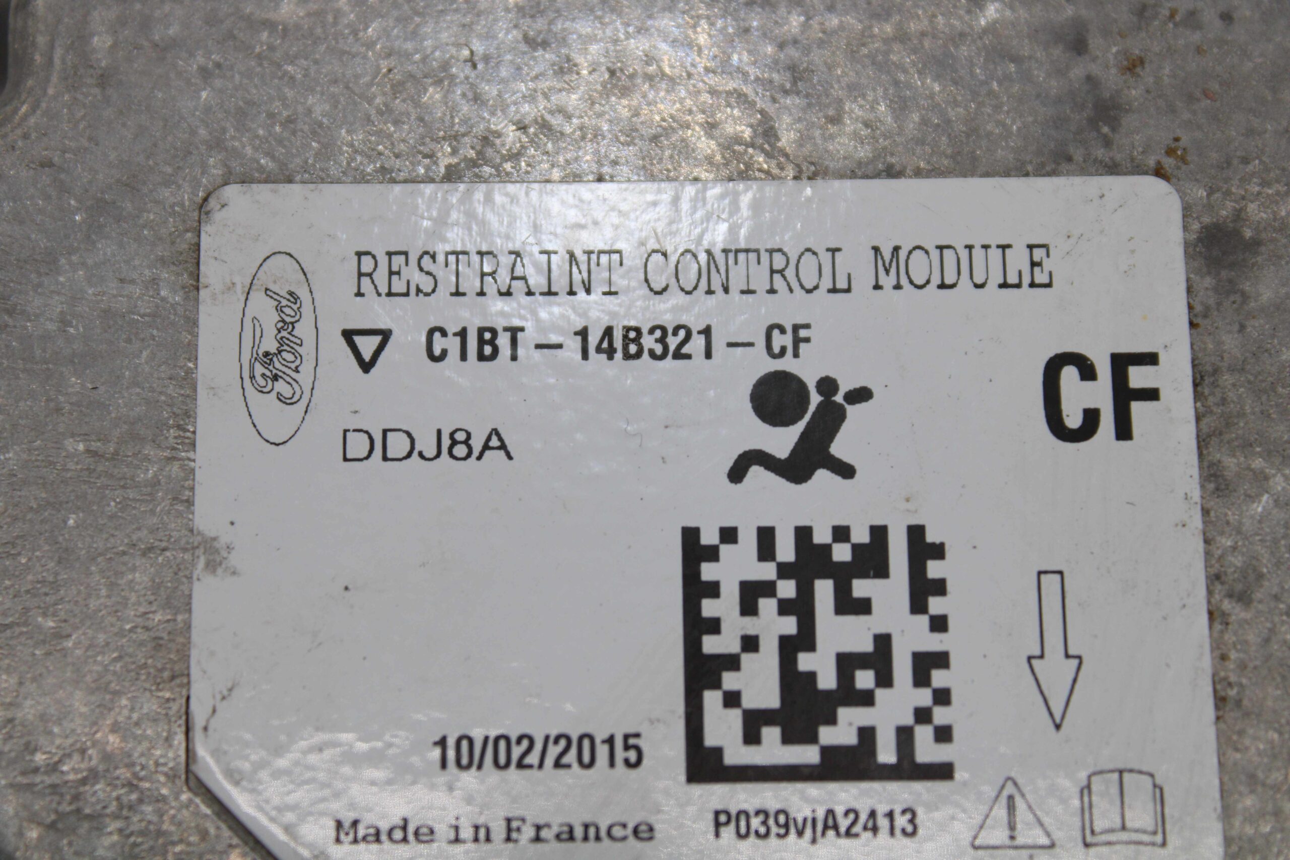Centralita de Airbag Ford Fiesta C1BT14B321CF C1BT 14B321 CF DDJ8A - foto 2