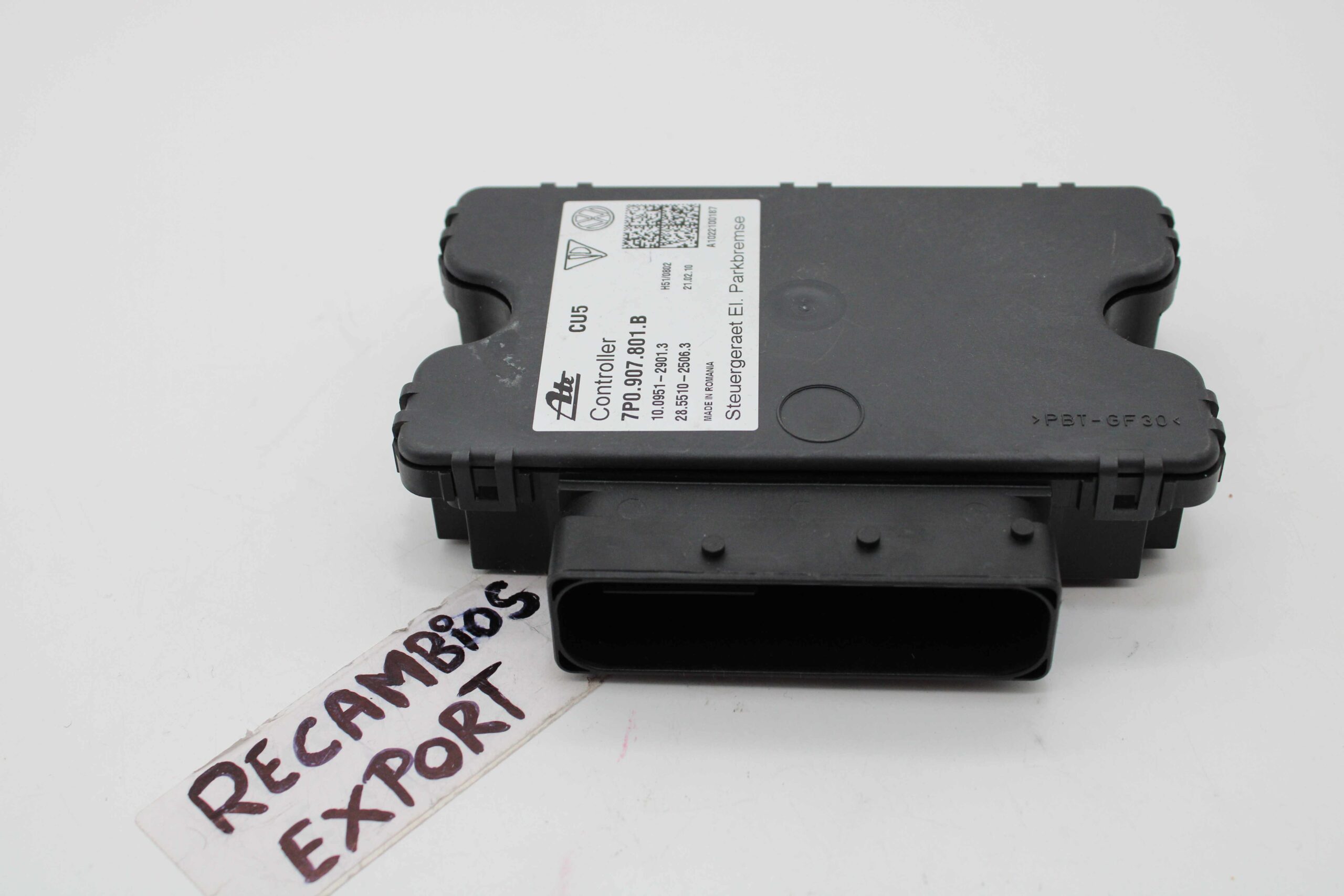 Unidad de Control de Freno Estacionamiento Porsche Cayenne 7P0907801B 7P0 907 801 B 10005438 00292431 - foto 1
