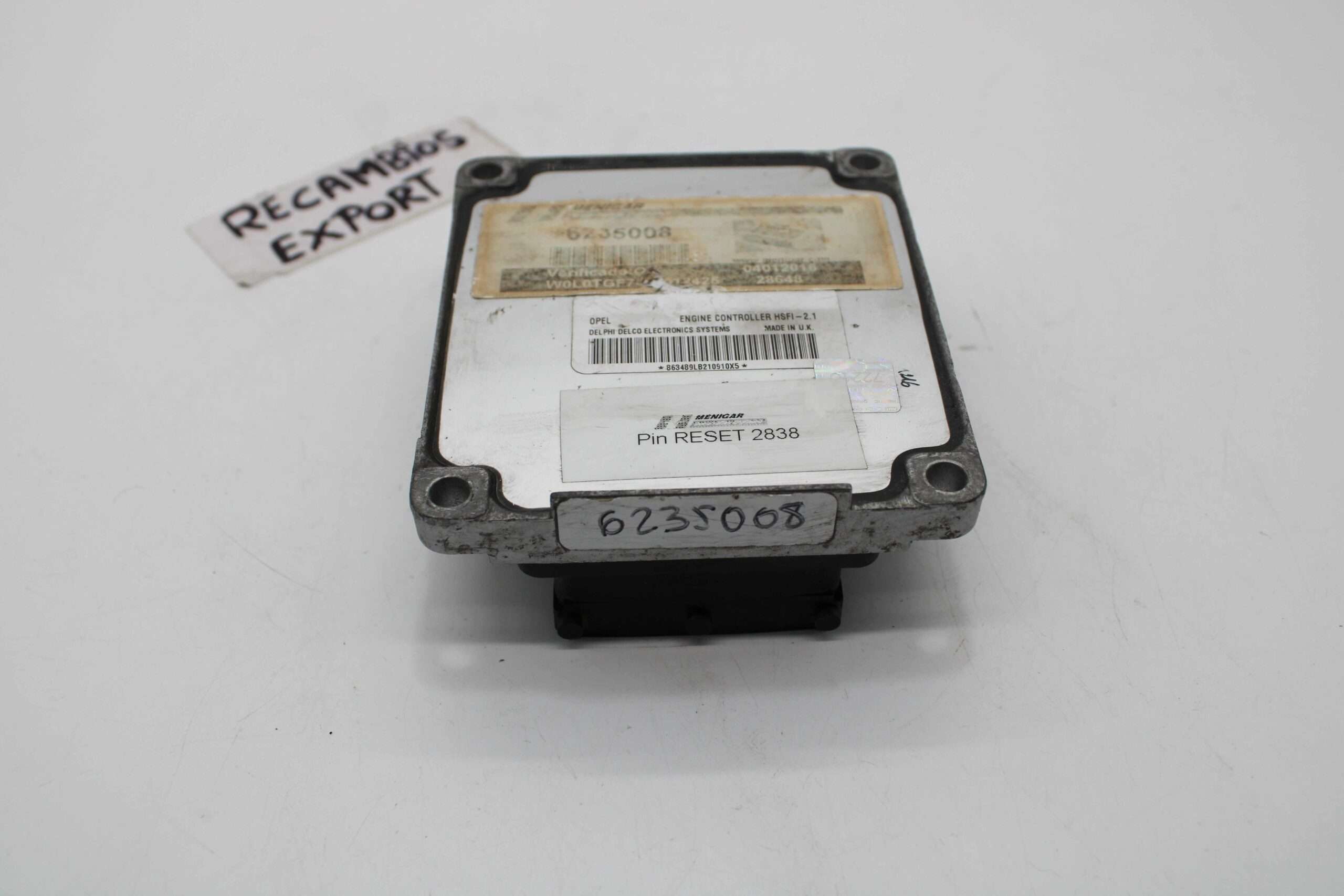 Centralita de Motor Opel Astra Vectra Zafira - foto 3