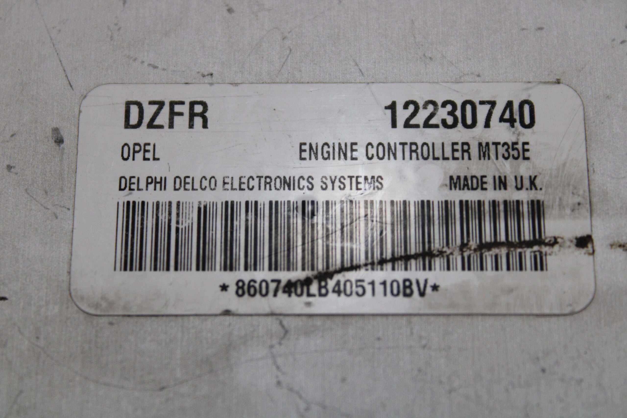 Centralita de Motor con Lector de Llave Opel Astra DZFR - foto 2