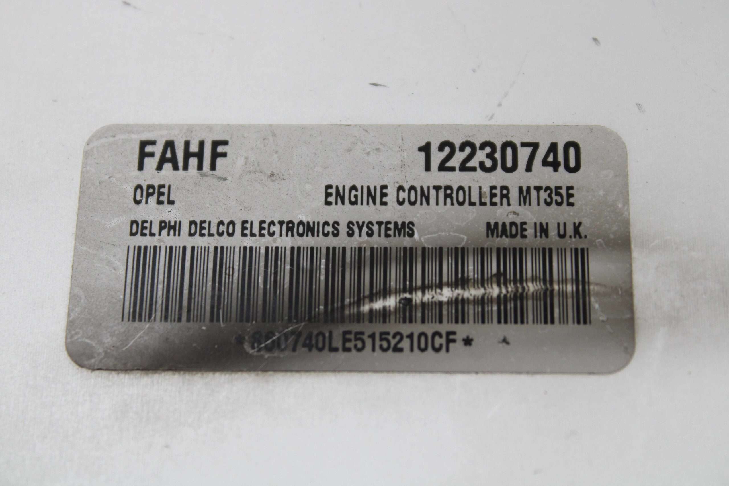 Centralita de Motor con Lector de Llave Opel Astra FAHF - foto 2